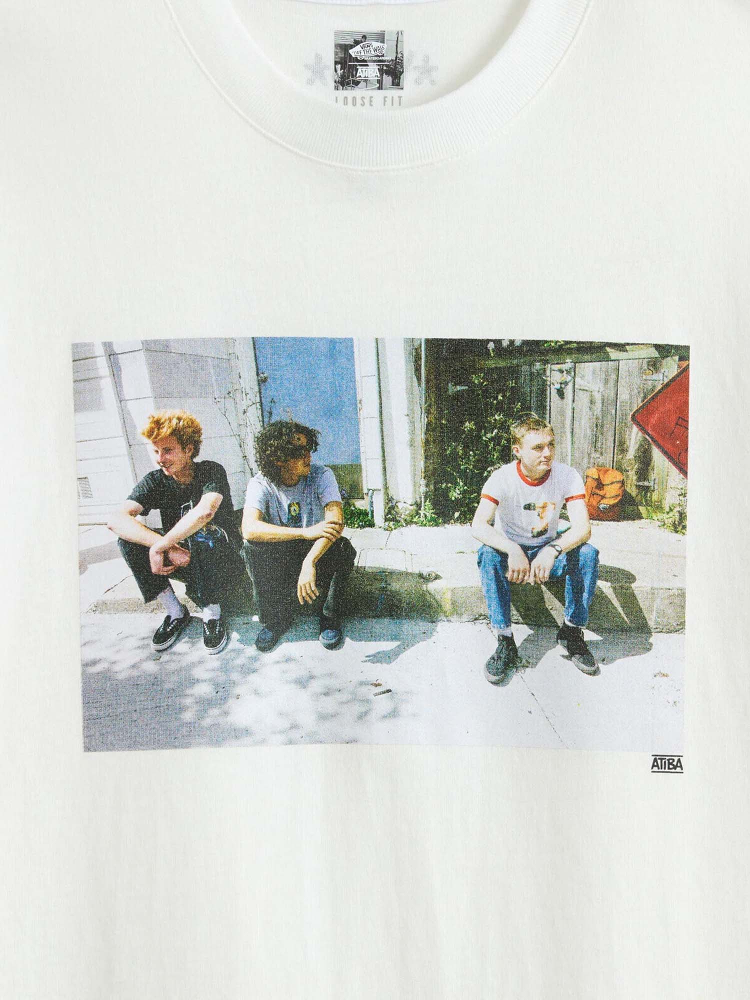 Vans Skate Hug T-Shirt by Atiba Jefferson Bianco