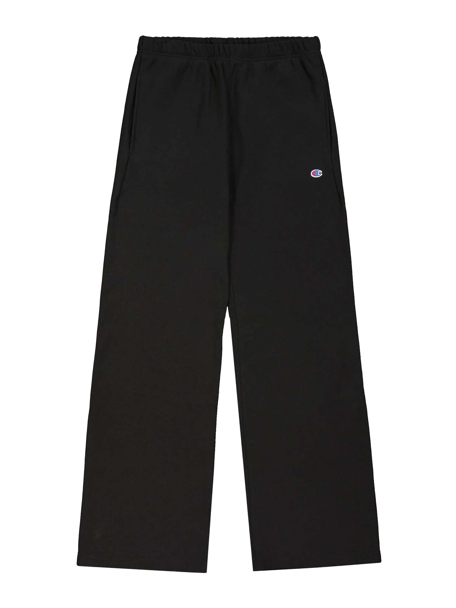 Champion Pantaloni joggers Reverse Weave a gamba ampia Nero