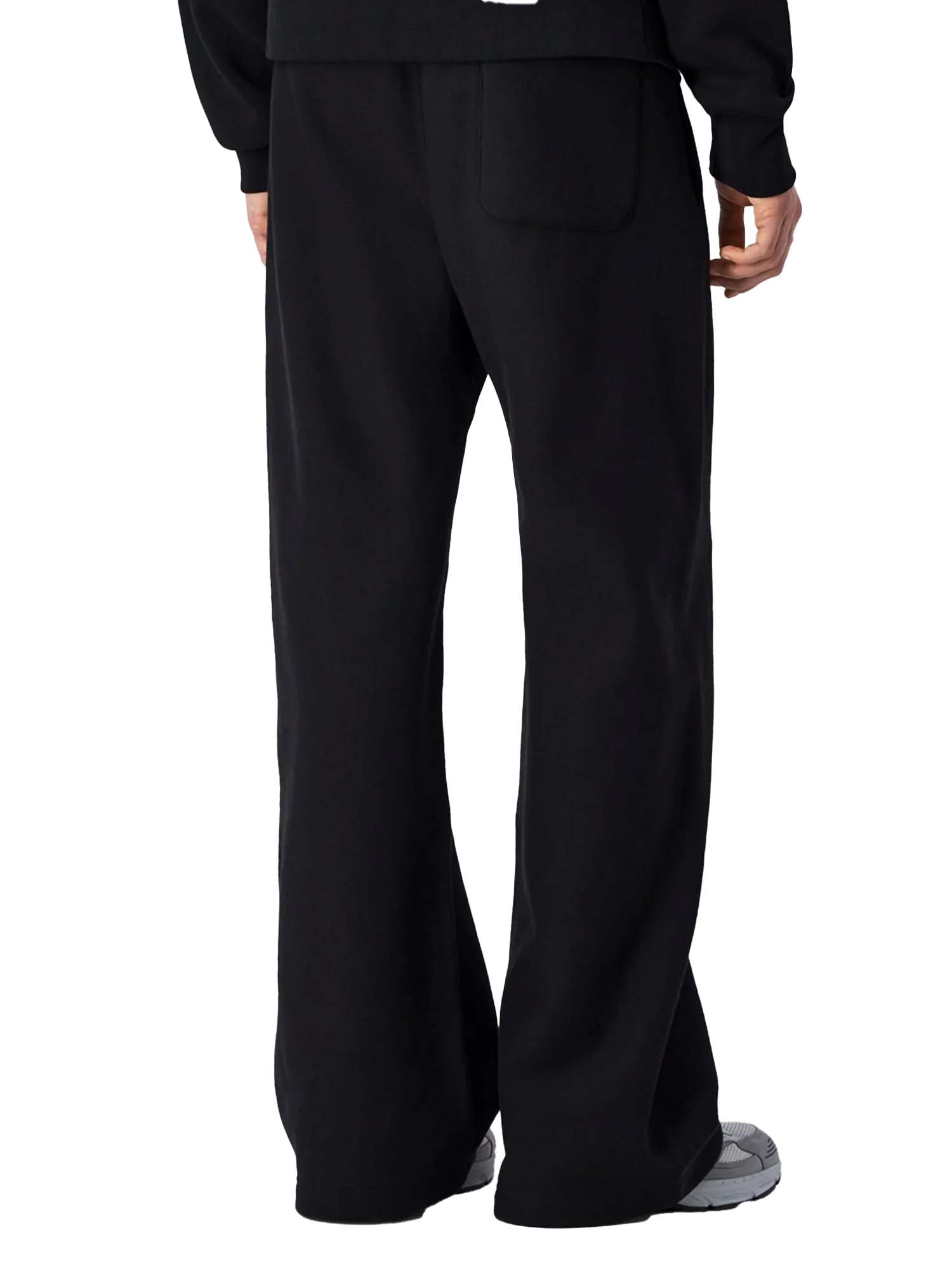 Champion Pantaloni joggers Reverse Weave a gamba ampia Nero