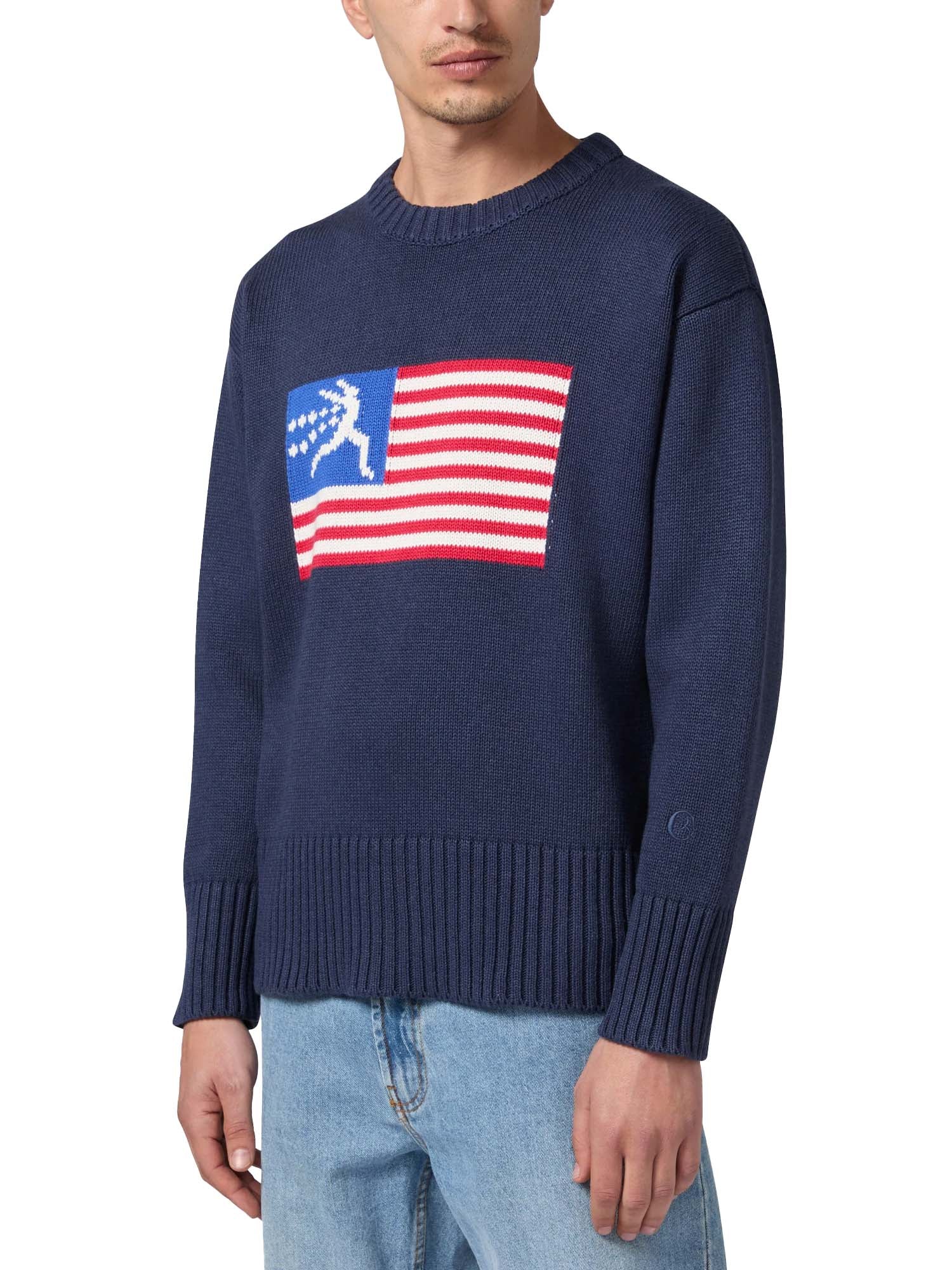 Champion Maglione Girocollo da Uomo Index & Archives Lighthouse Blu