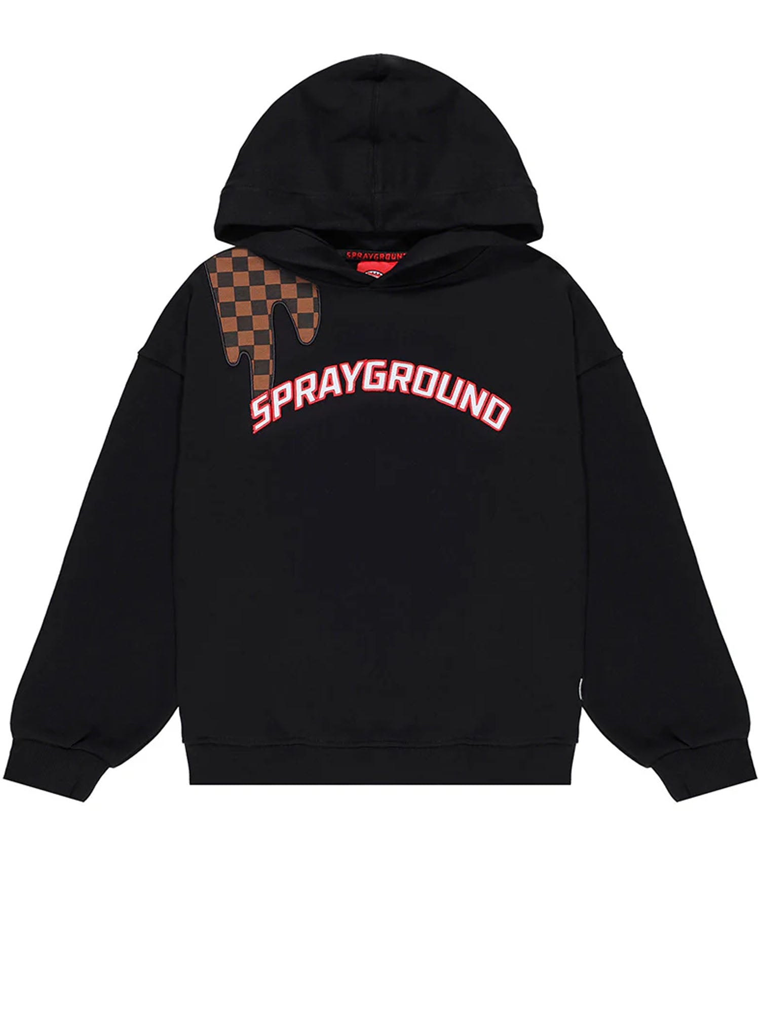 Sprayground Drip Regular Hoodie Bambino Nero