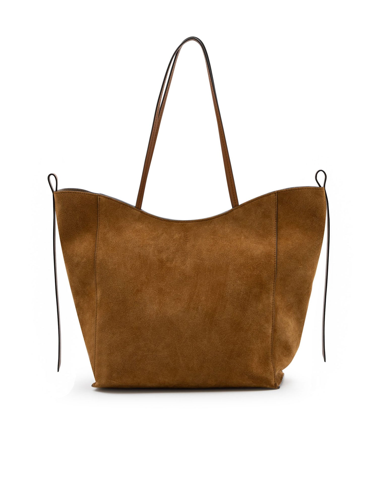 Noesi Borsa Asia Suede Marrone