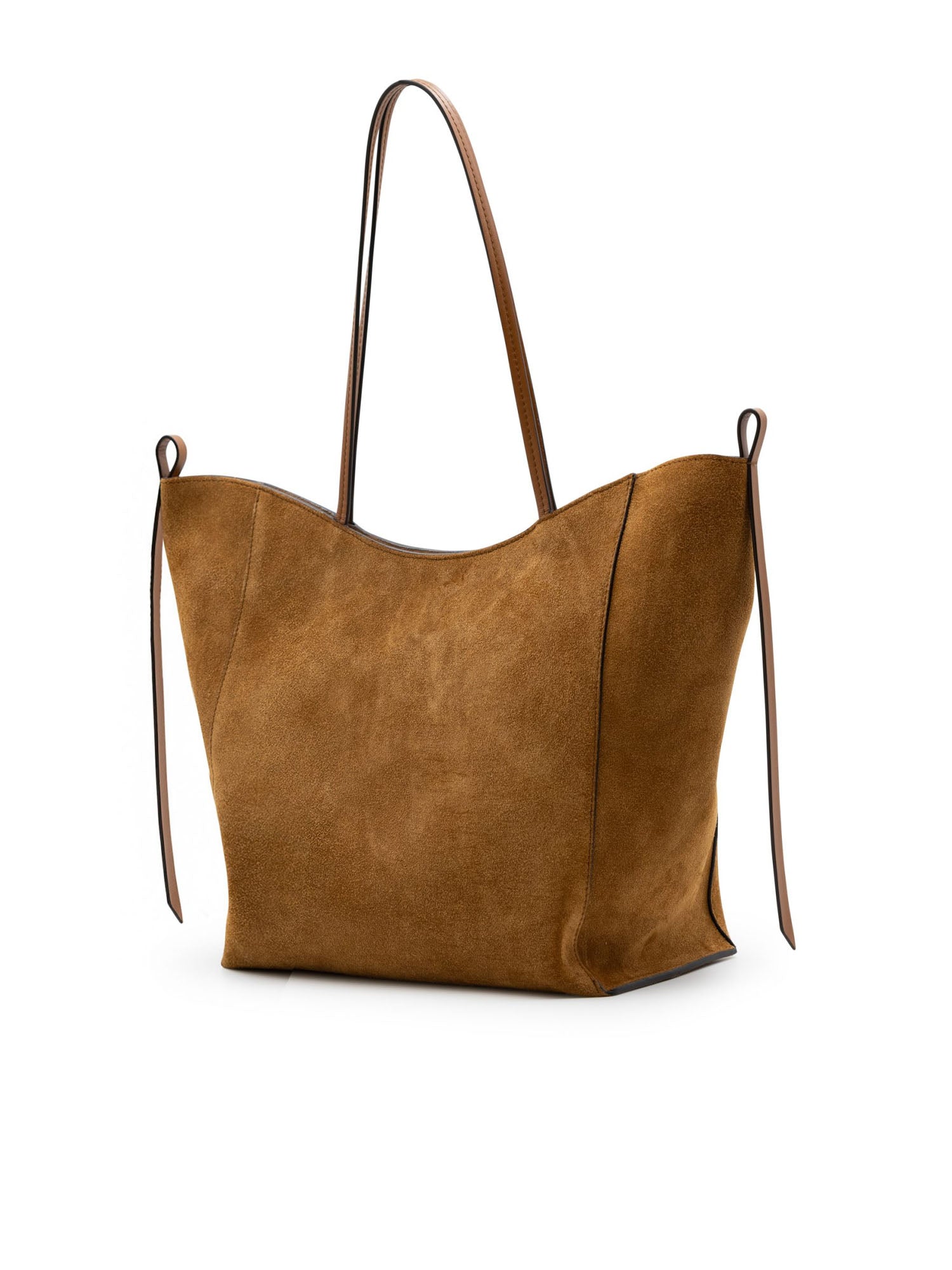 Noesi Borsa Asia Suede Marrone