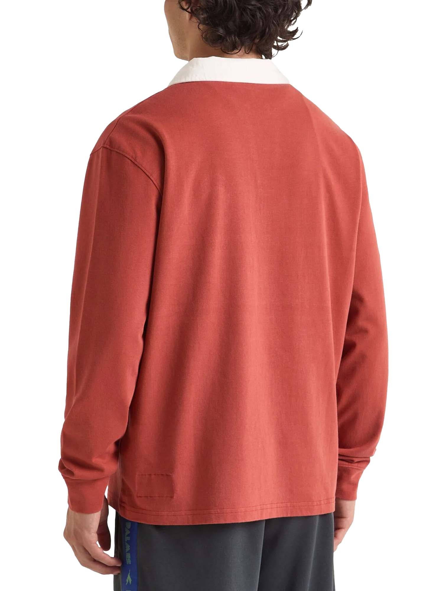 Diadora Polo LS Legacy Marrone