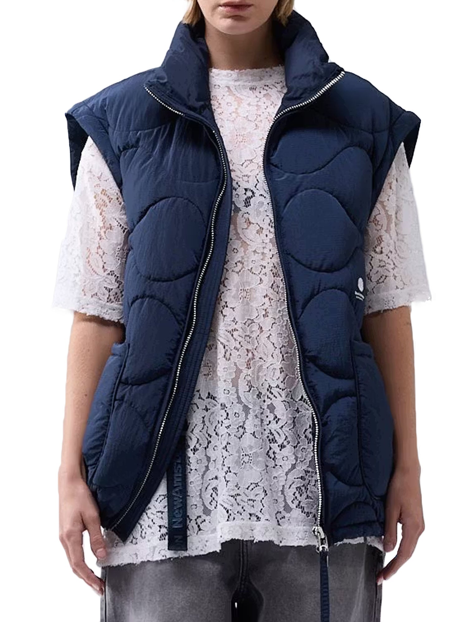 New Amsterdam Surf Association Giacca Con Maniche Removibili Blu