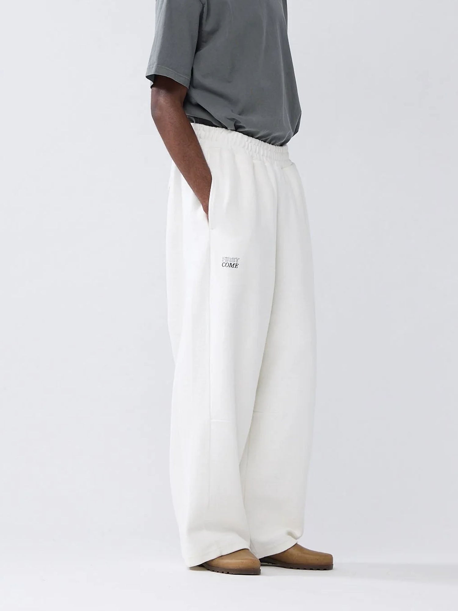 New Amsterdam Surf Association Inside Out Jogger Unisex Bianco