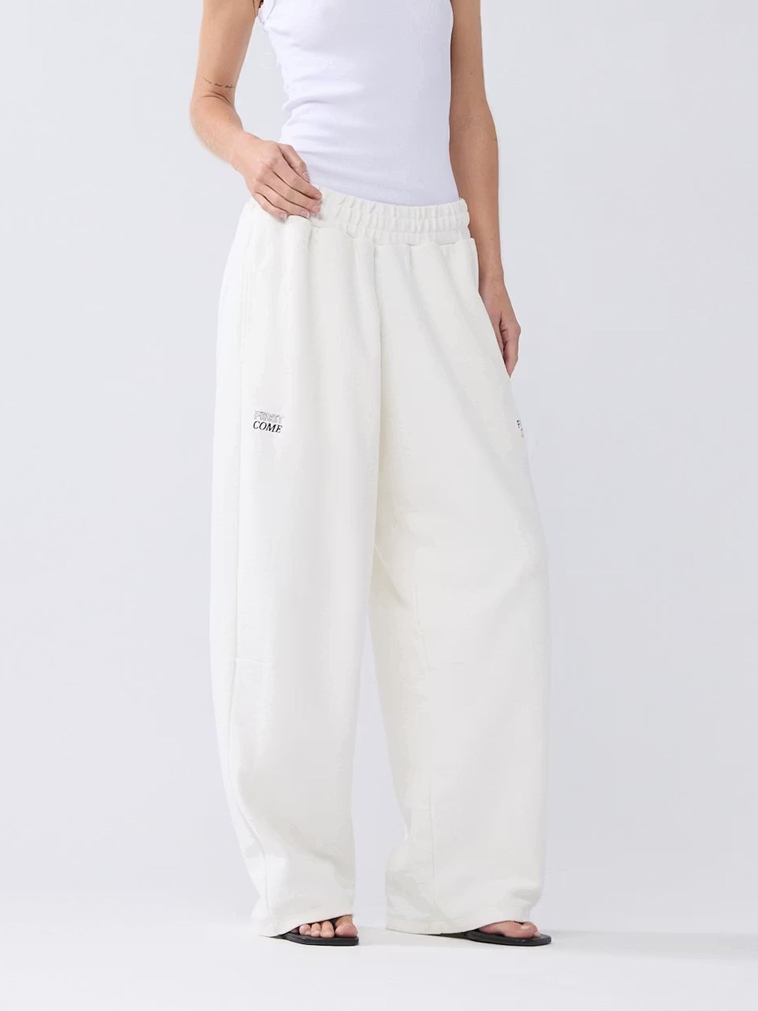 New Amsterdam Surf Association Inside Out Jogger Unisex Bianco