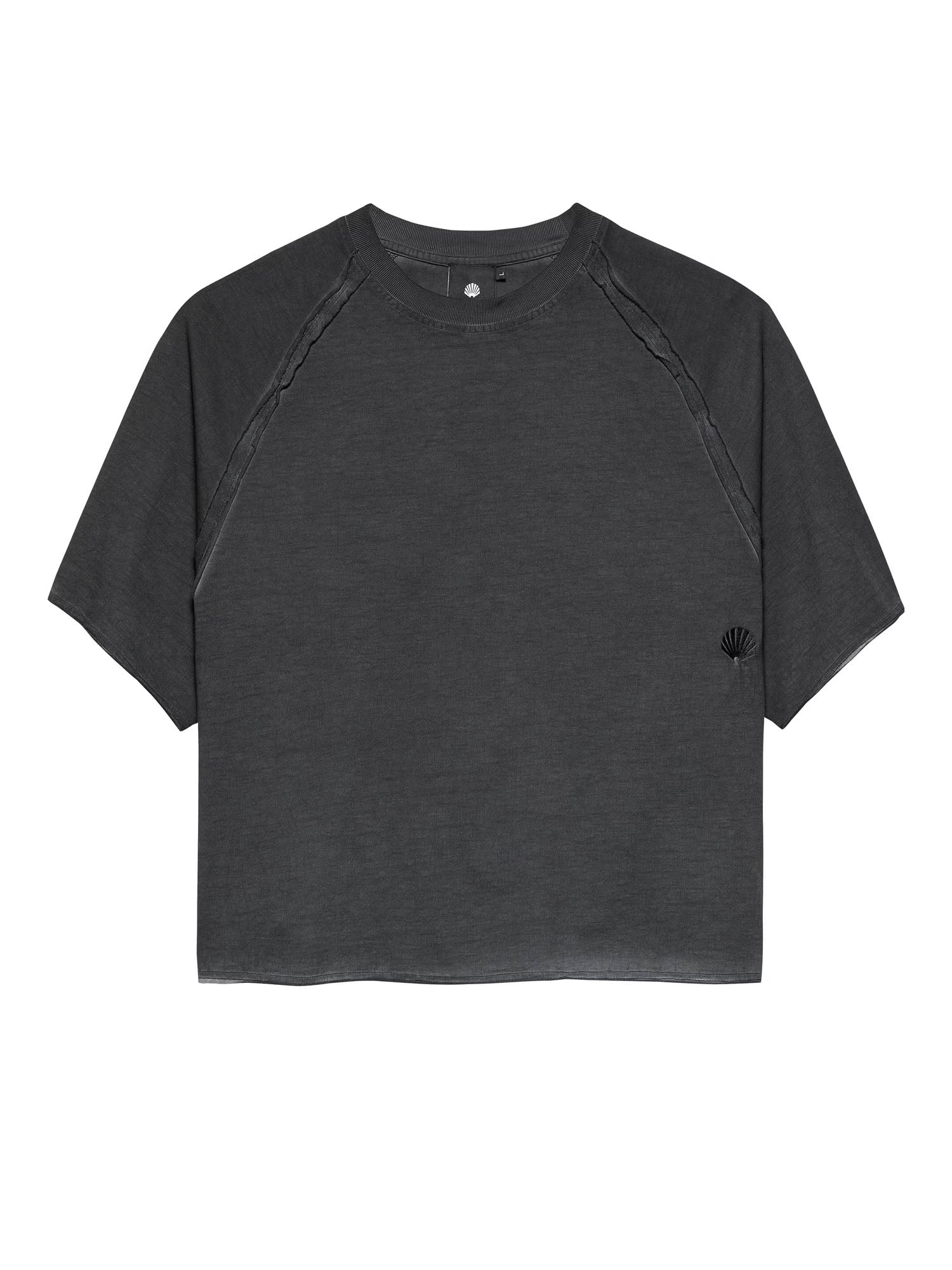 New Amsterdam Surf Association Raw Edge T-shirt Unisex Nero