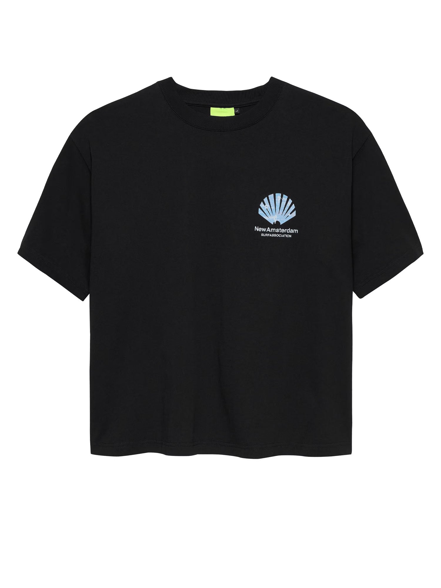 New Amsterdam Surf Association Lin Up T-shirt Unisex Nero