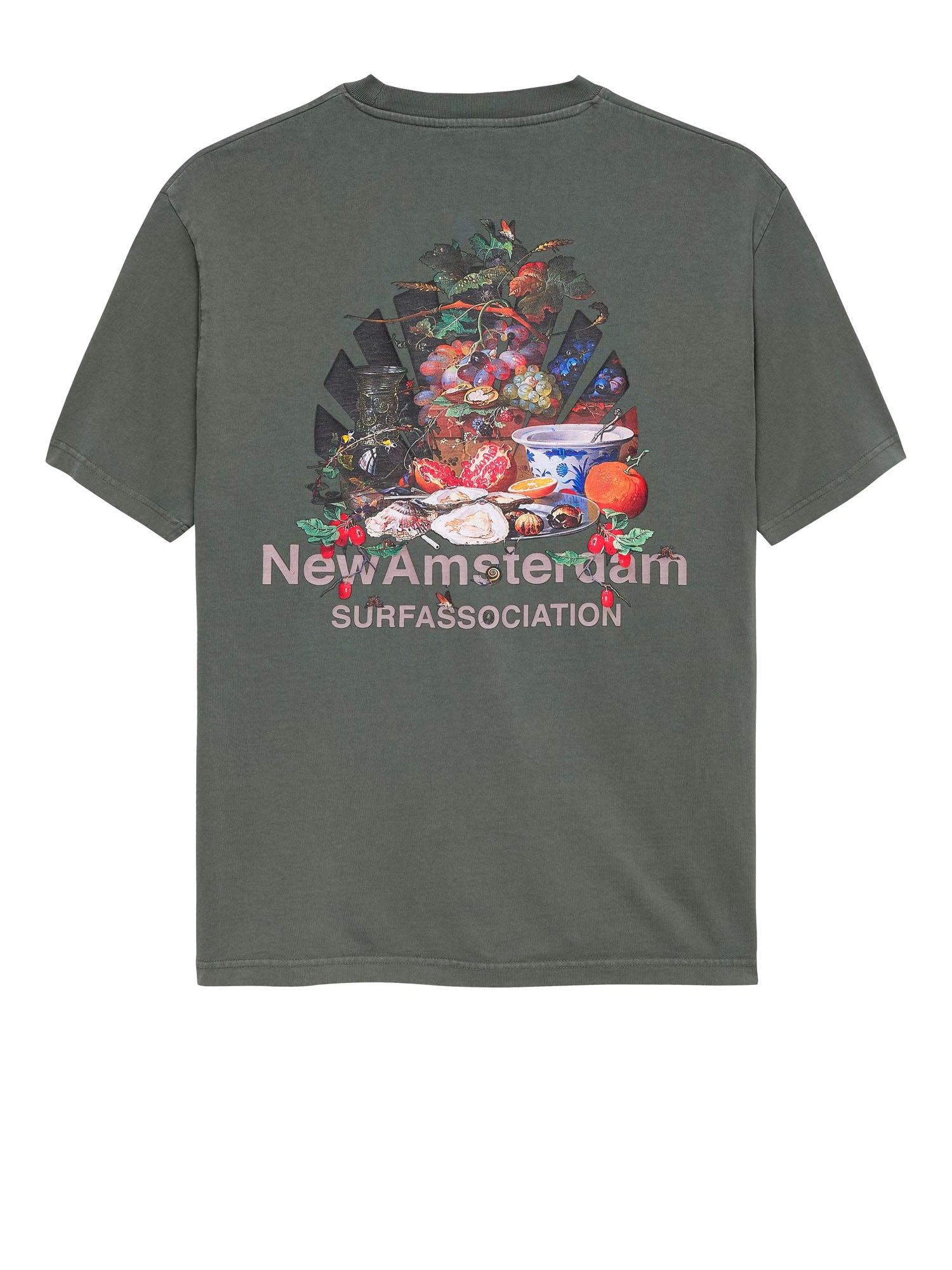 New Amsterdam Surf Association Buffet T-shirt Unisex Verde