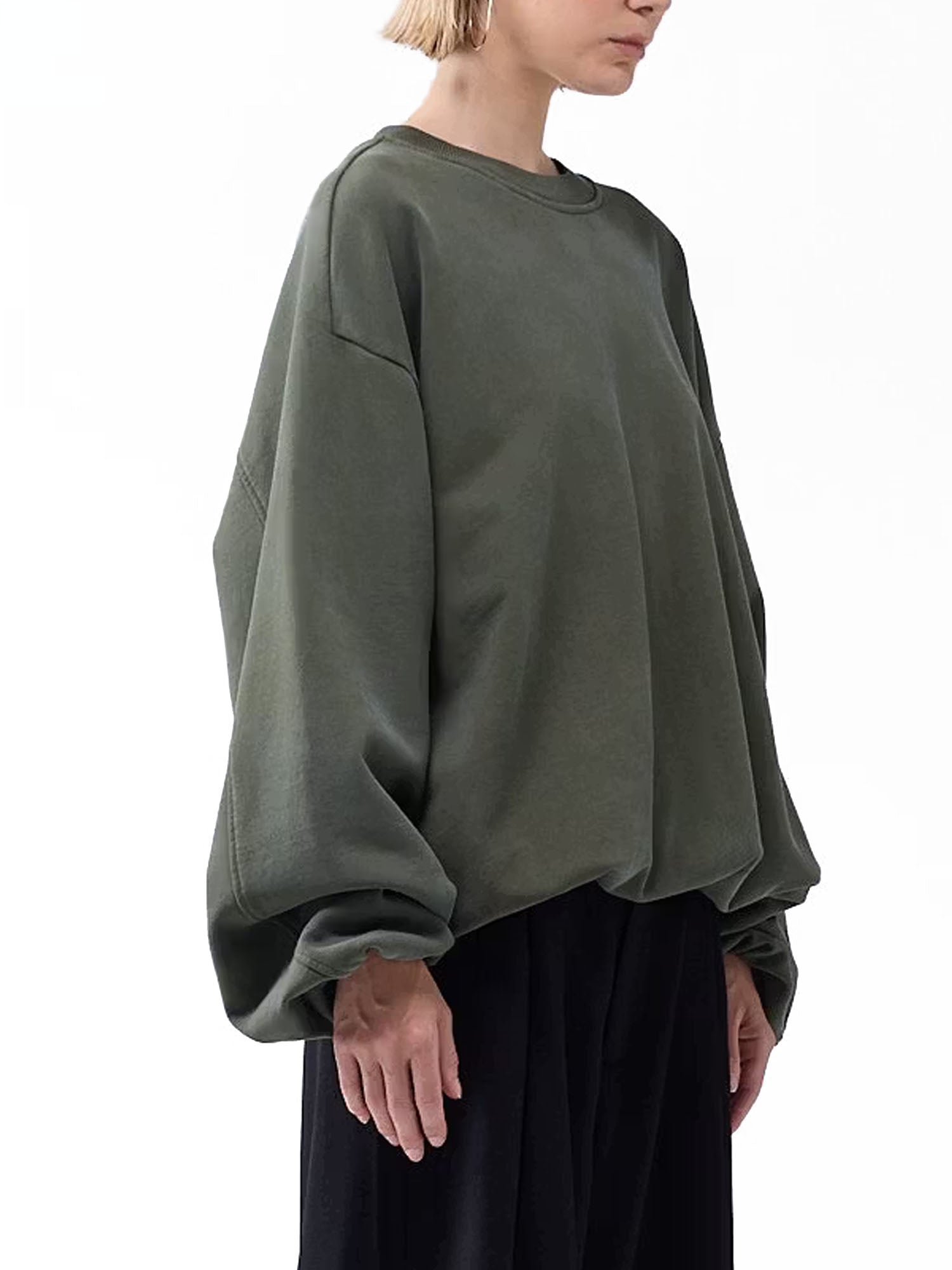 New Amsterdam Surf Association Inflatable Crewneck Unisex Verde