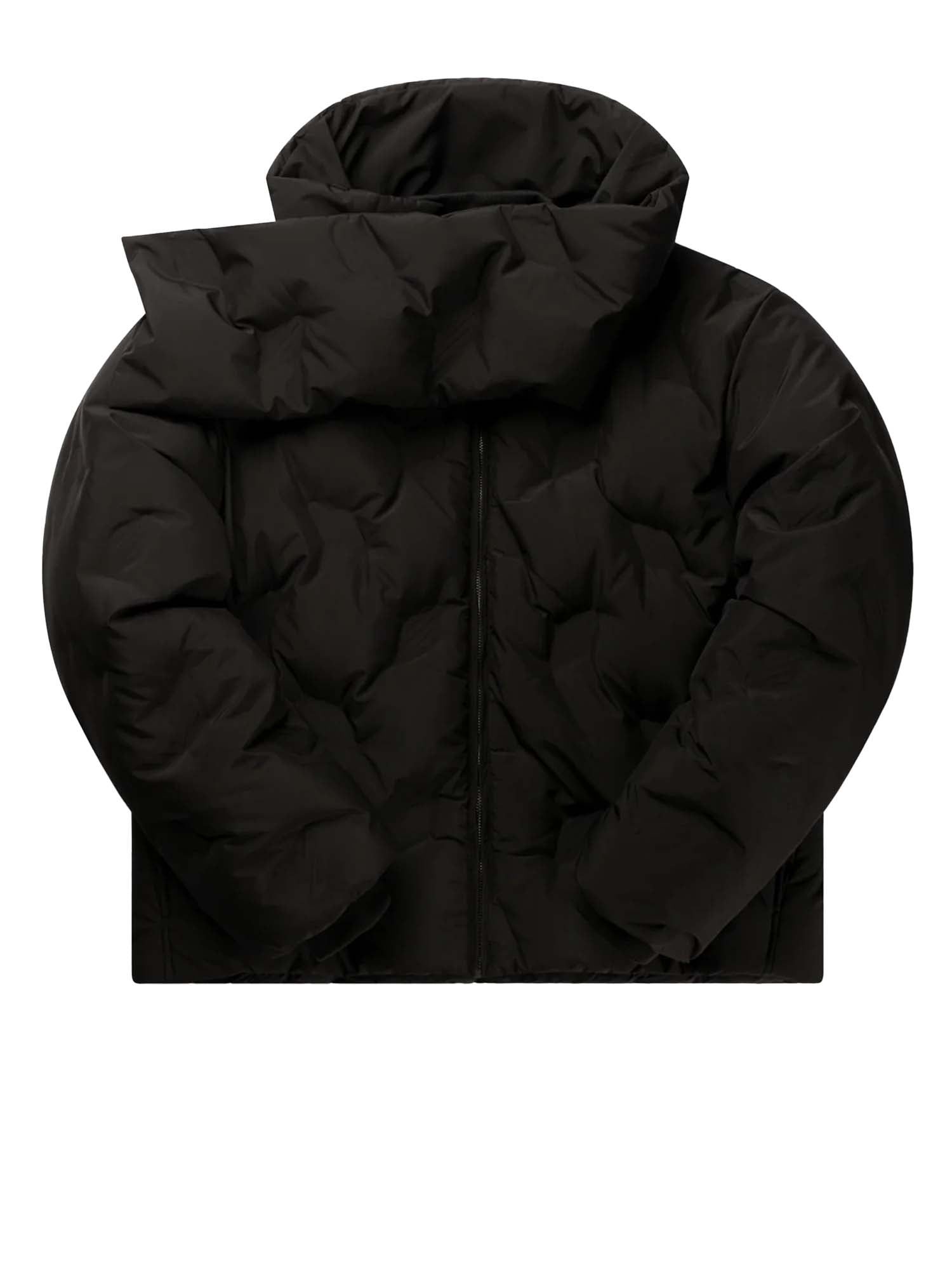 Daily Paper Piumino Jet Black Ayan Monogram Puffer Nero