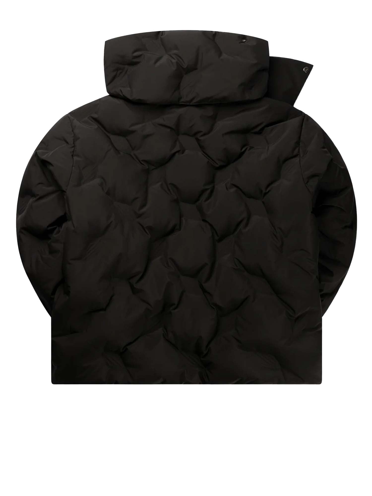 Daily Paper Piumino Jet Black Ayan Monogram Puffer Nero