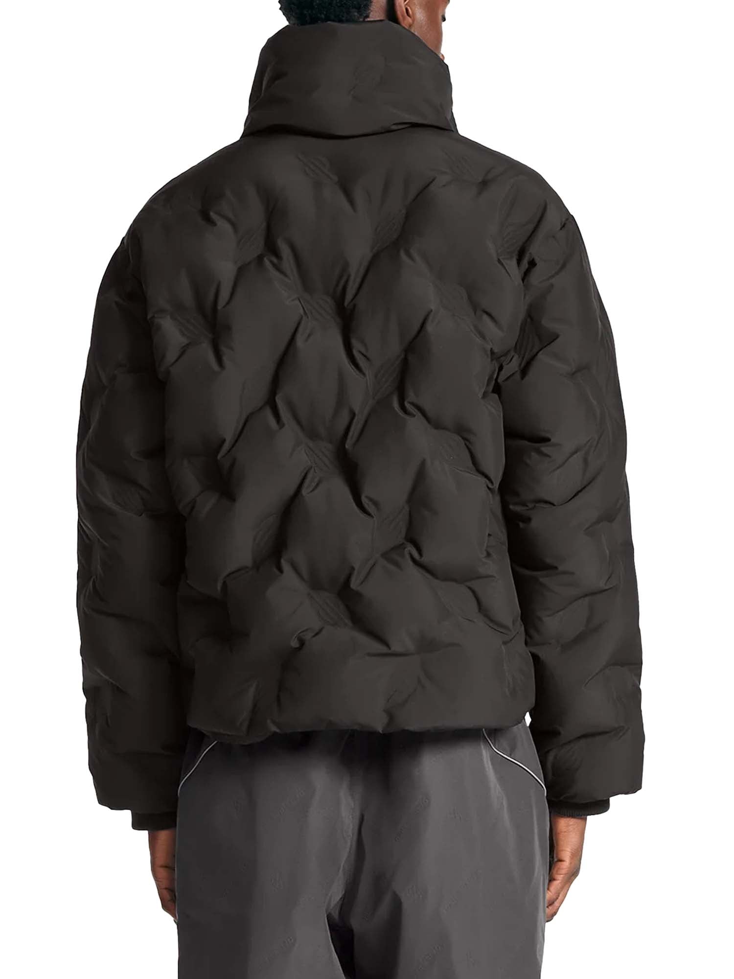 Daily Paper Piumino Jet Black Ayan Monogram Puffer Nero