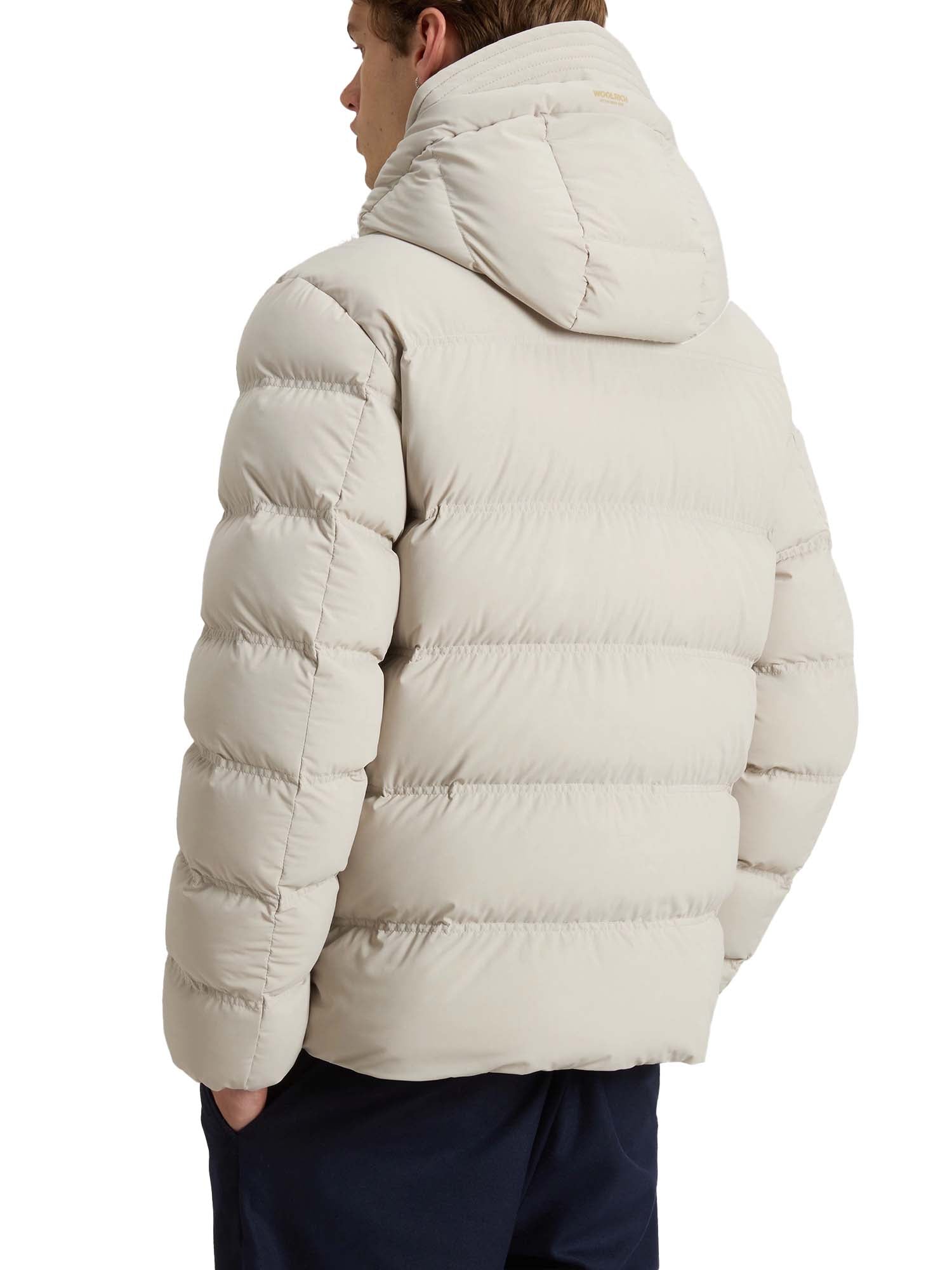 Woolrich Piumino in nylon elasticizzato con finitura opaca Rosa