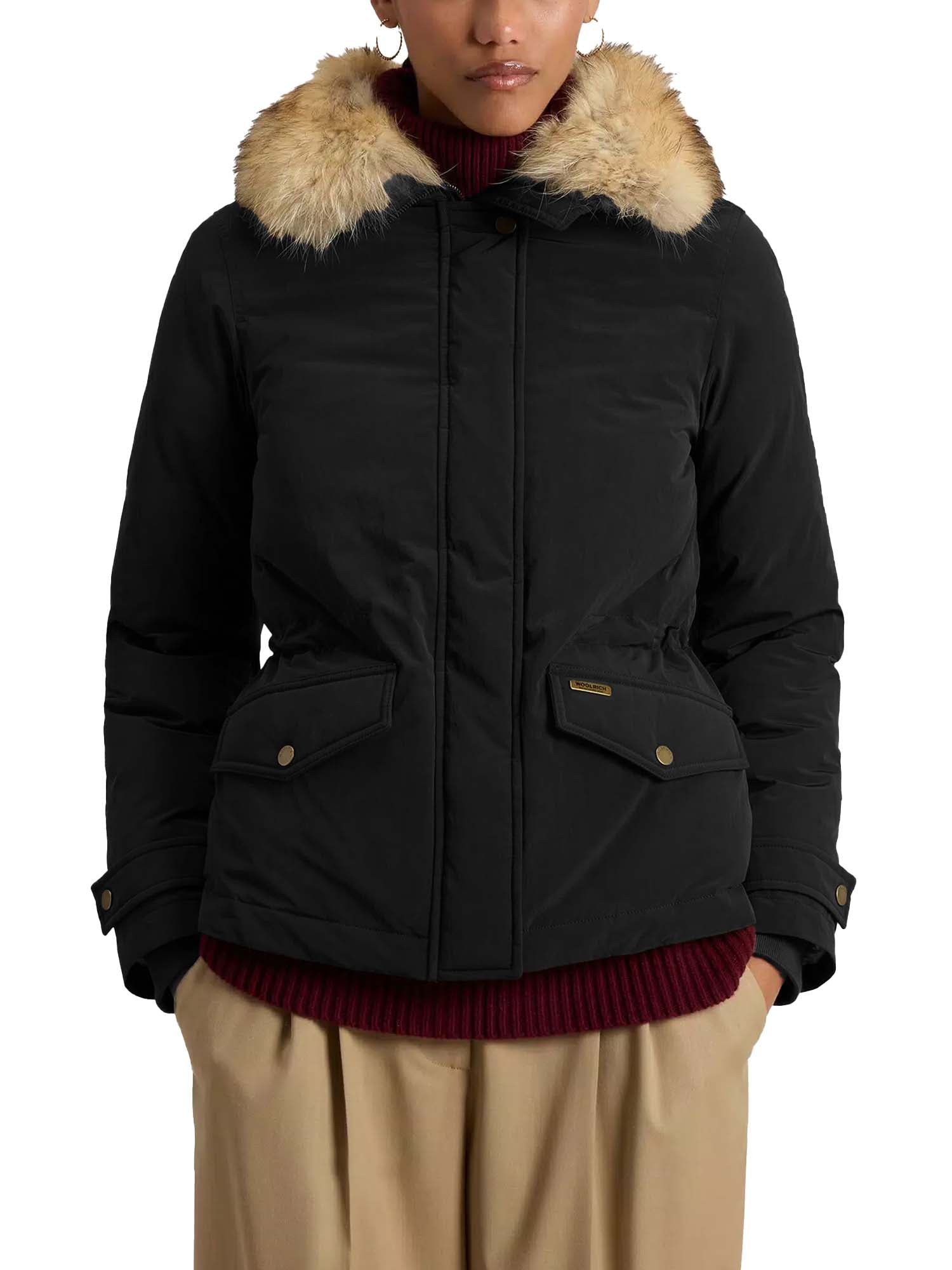 Woolrich Giacca Grace in Peached Poly Nero