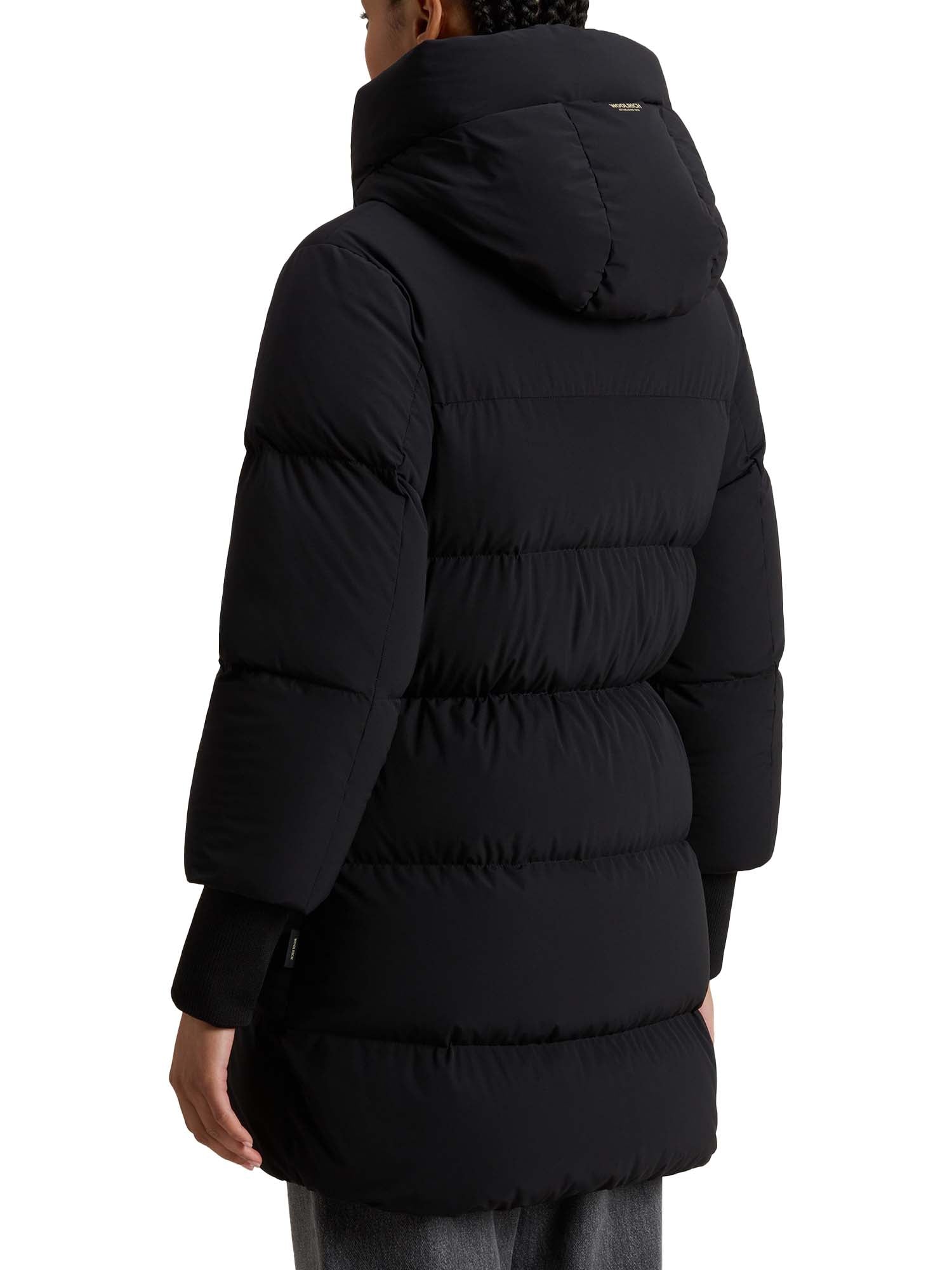 Woolrich Piumino Cloud Madison Coat Nero