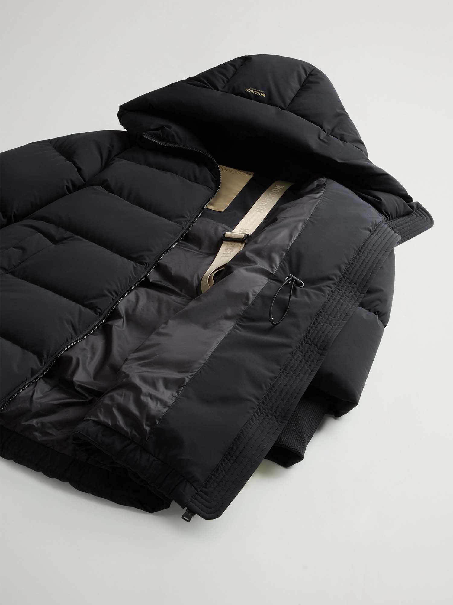 Woolrich Piumino Cloud Madison Coat Nero