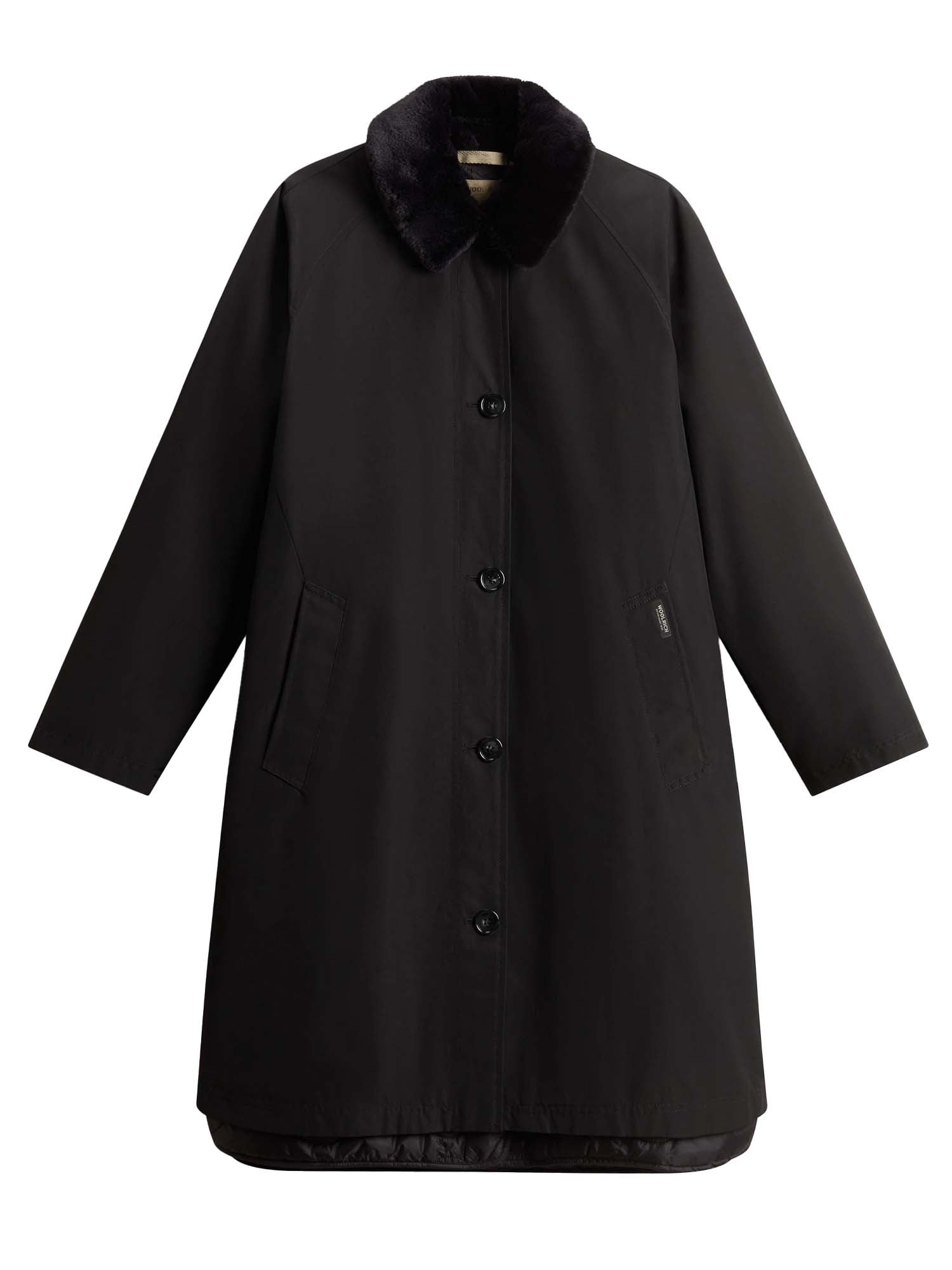 Woolrich Cappotto 3 in 1 in Ramar Cloth Nero