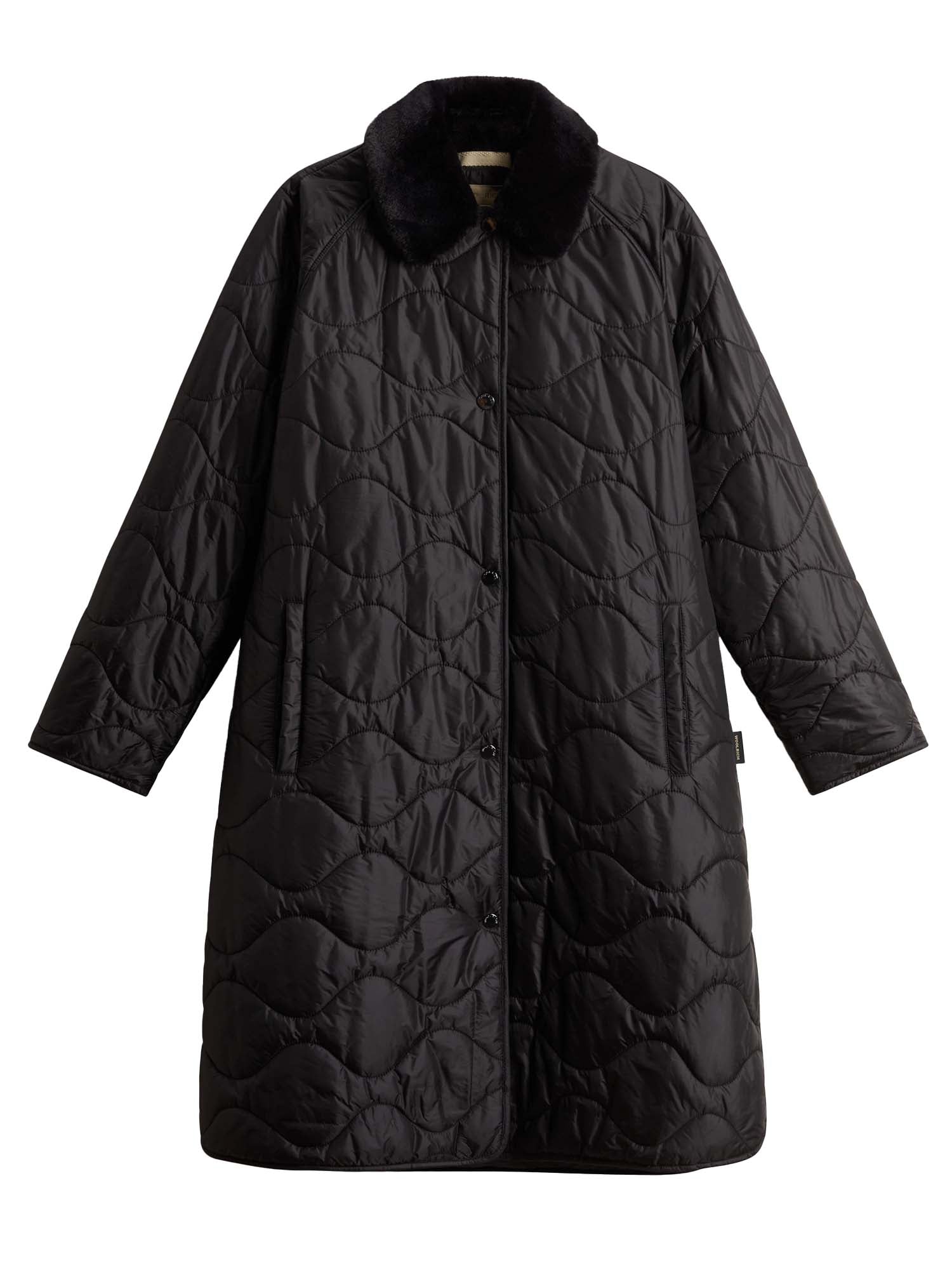 Woolrich Cappotto 3 in 1 in Ramar Cloth Nero