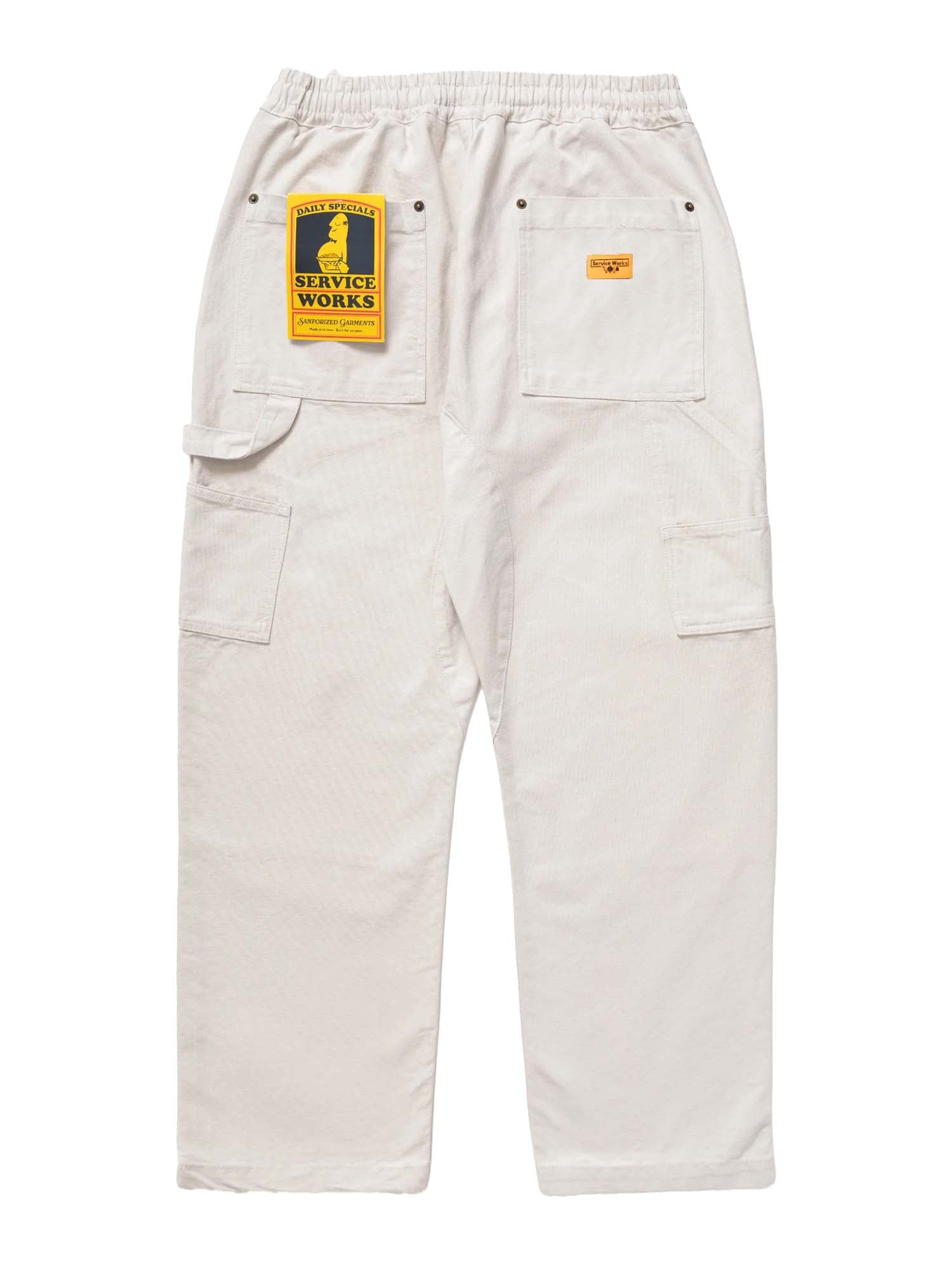 Service Works Utility Chef Pants Bianco
