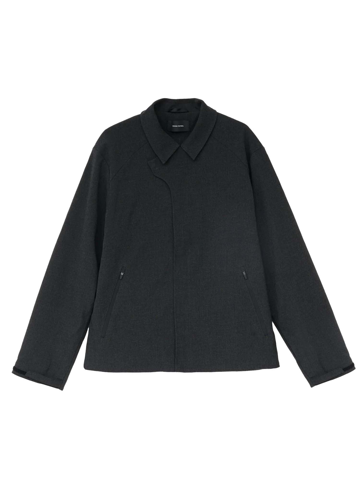 Hiking Patrol Waypoint Texture Jacket Grigio