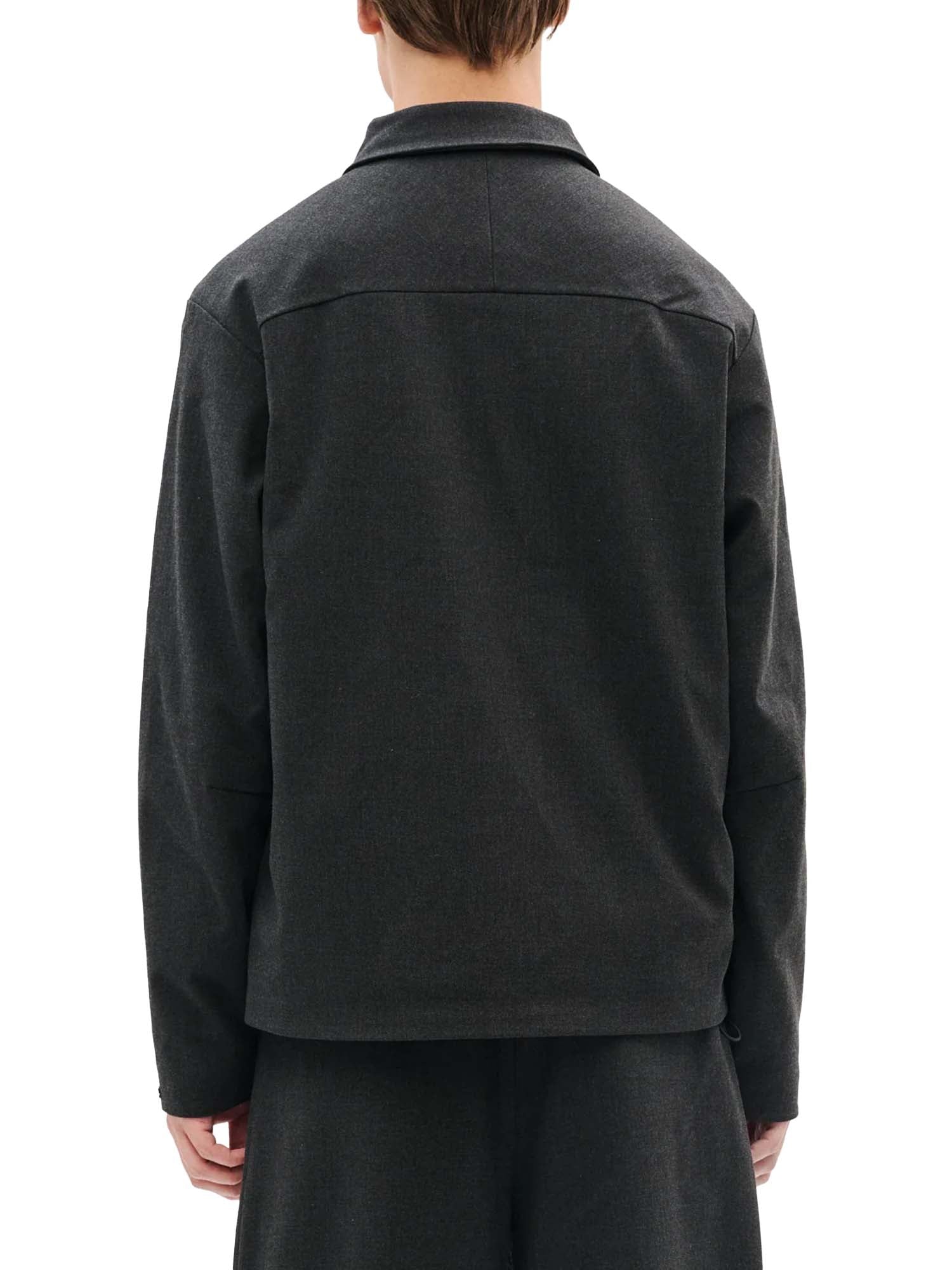 Hiking Patrol Waypoint Texture Jacket Grigio