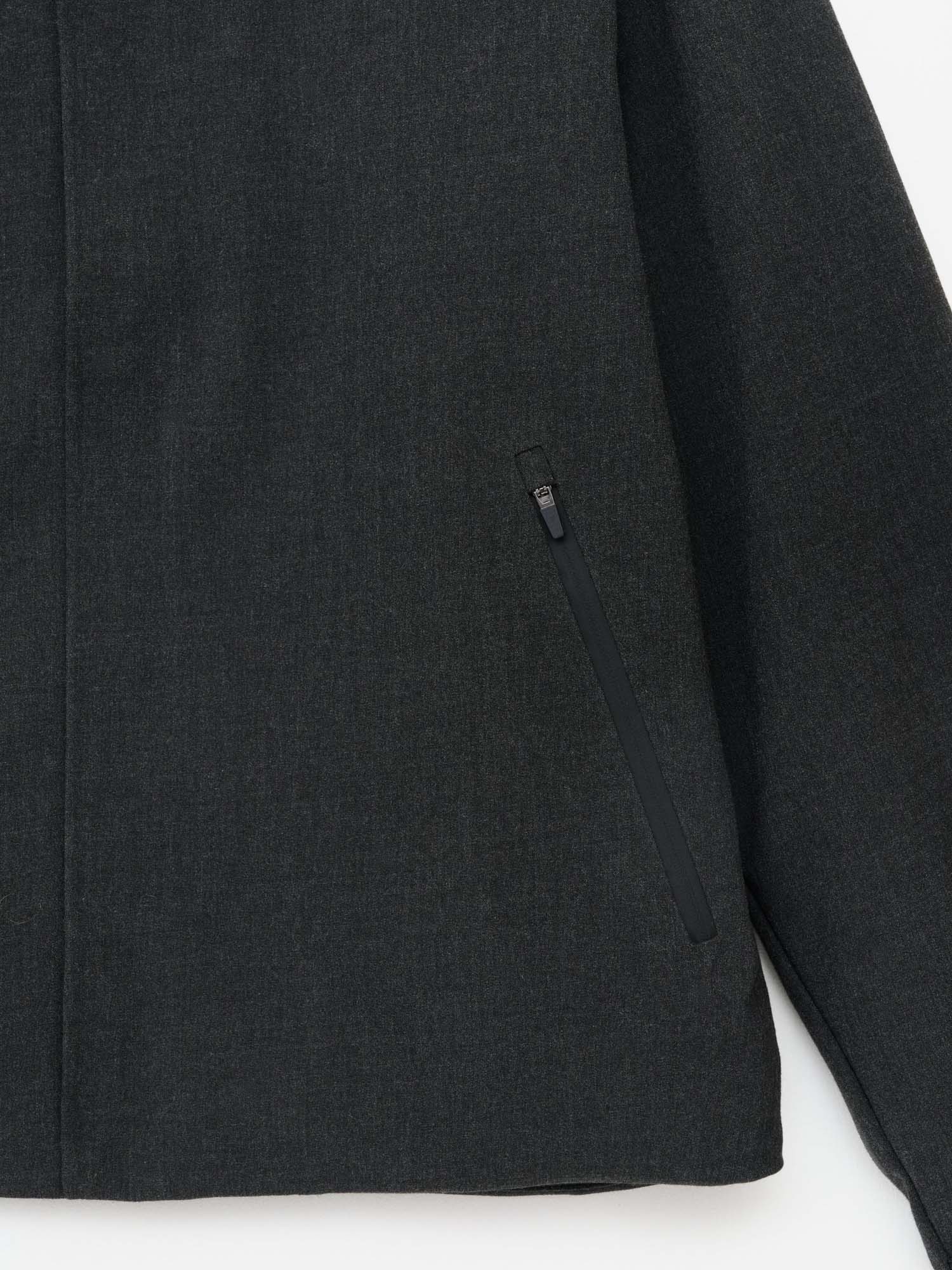 Hiking Patrol Waypoint Texture Jacket Grigio