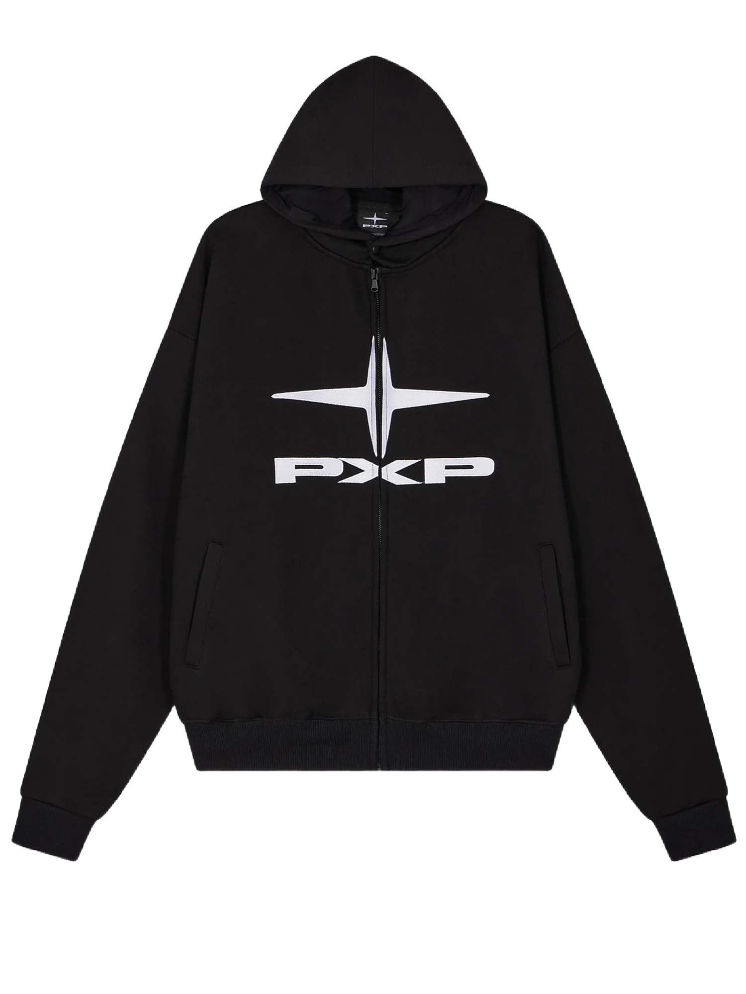 Felpa con cappuccio e zip unisex Essentials