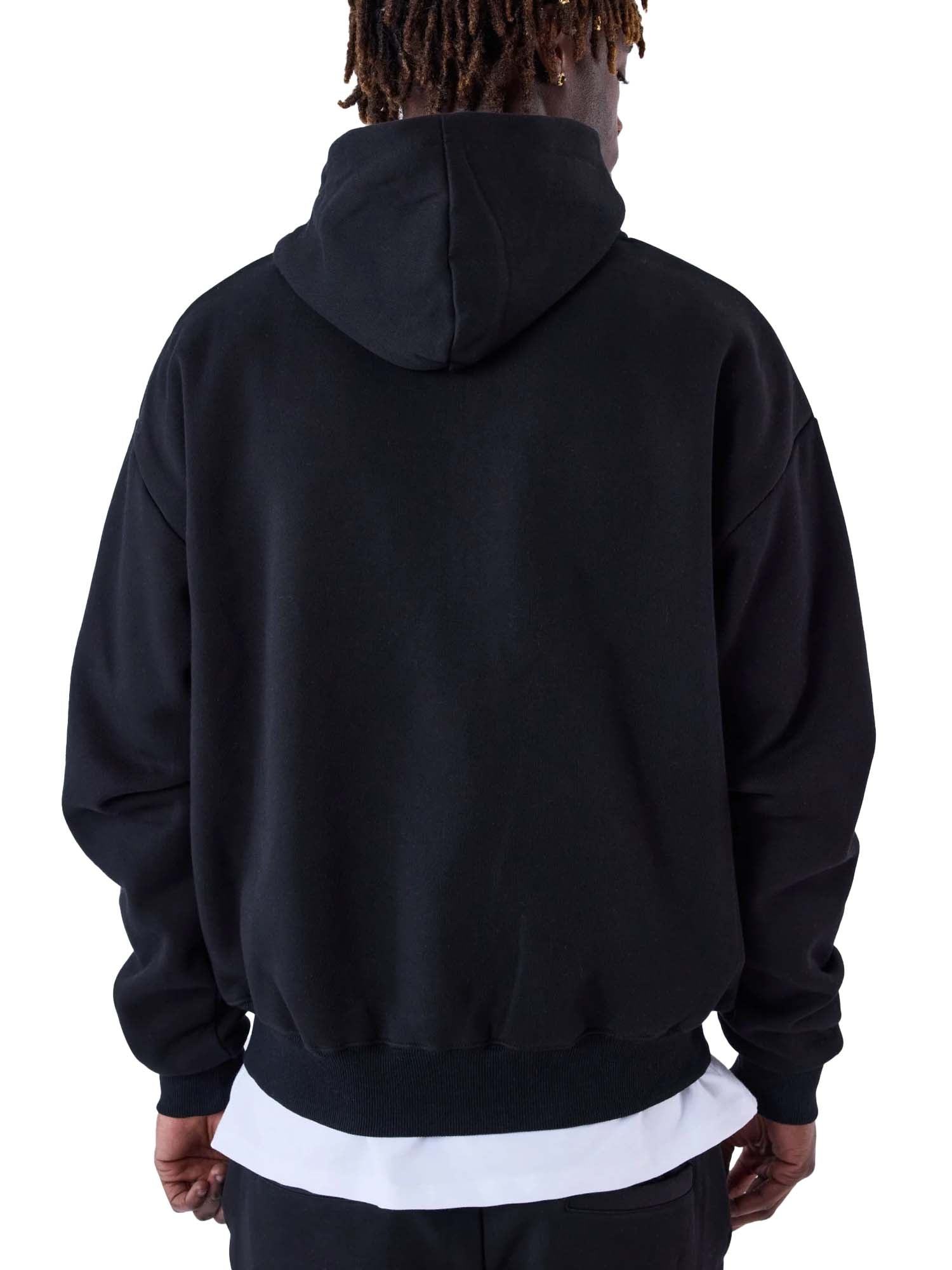 Project X Paris Felpa con cappuccio e zip unisex Essentials Nero