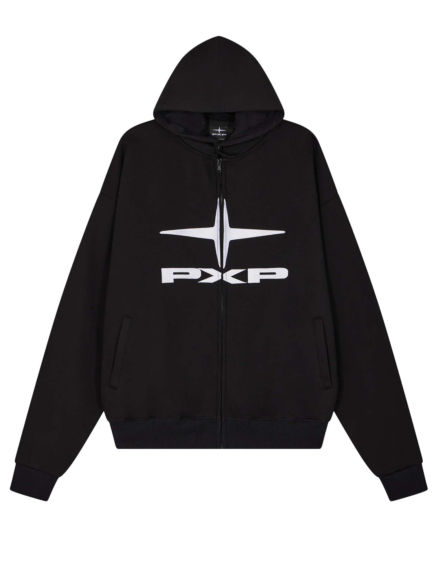 Project X Paris Felpa con cappuccio e zip unisex Essentials Nero
