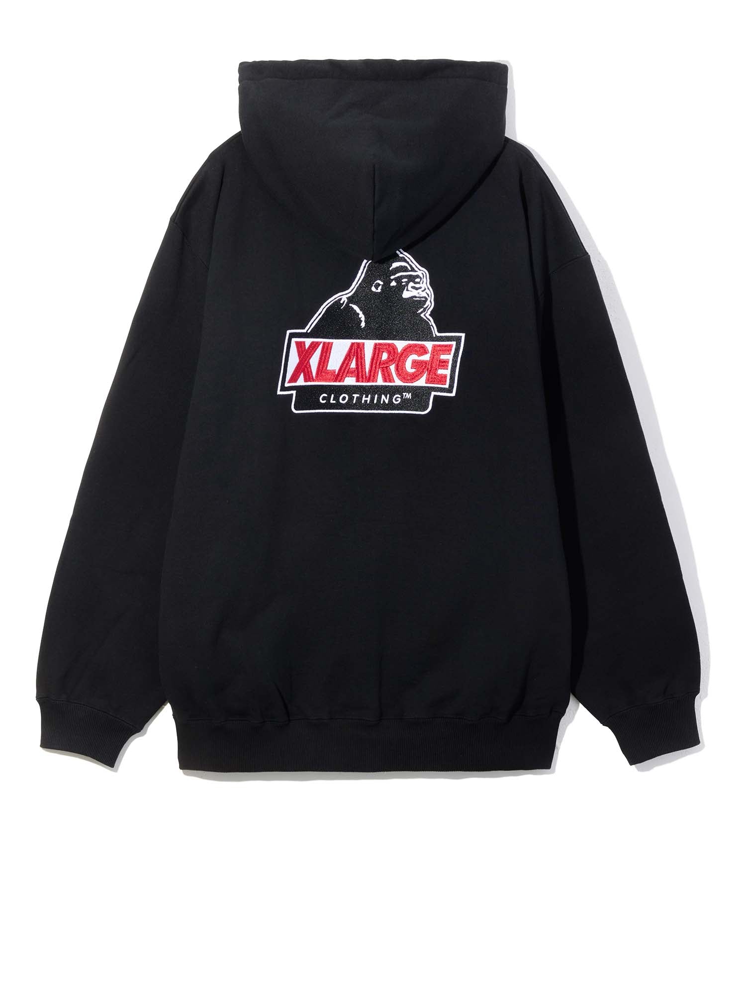 Xlarge Felpa con Cappuccio e Zip OG Slanted Nero