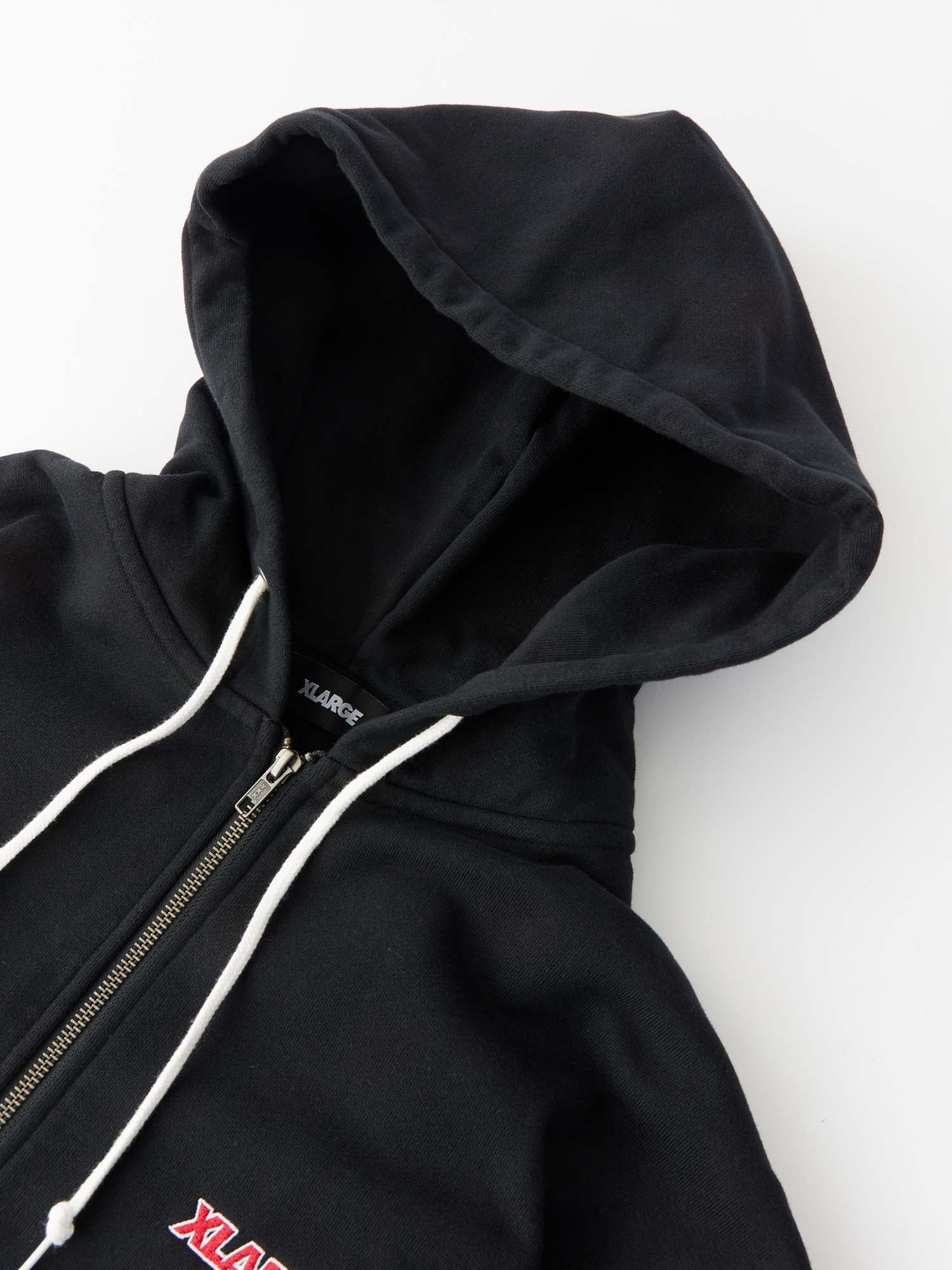 Xlarge Felpa con Cappuccio e Zip OG Slanted Nero