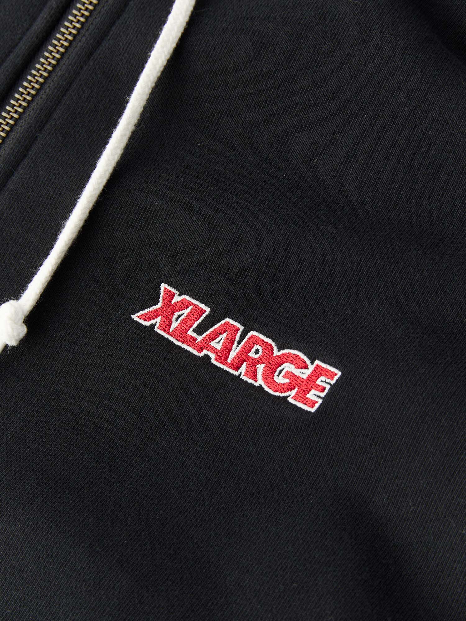 Xlarge Felpa con Cappuccio e Zip OG Slanted Nero