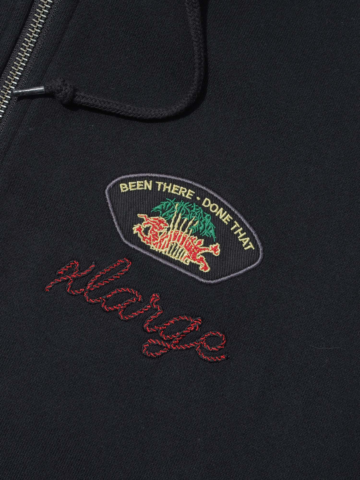 Xlarge Felpa con Cappuccio Peace Squad Zip Nero