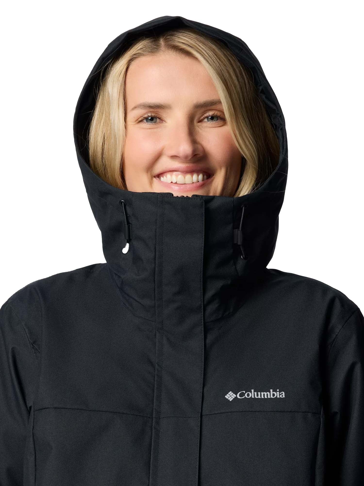 Columbia Giacca impermeabile con cappuccio 3 in 1 Hikebound™ II da donna Nero