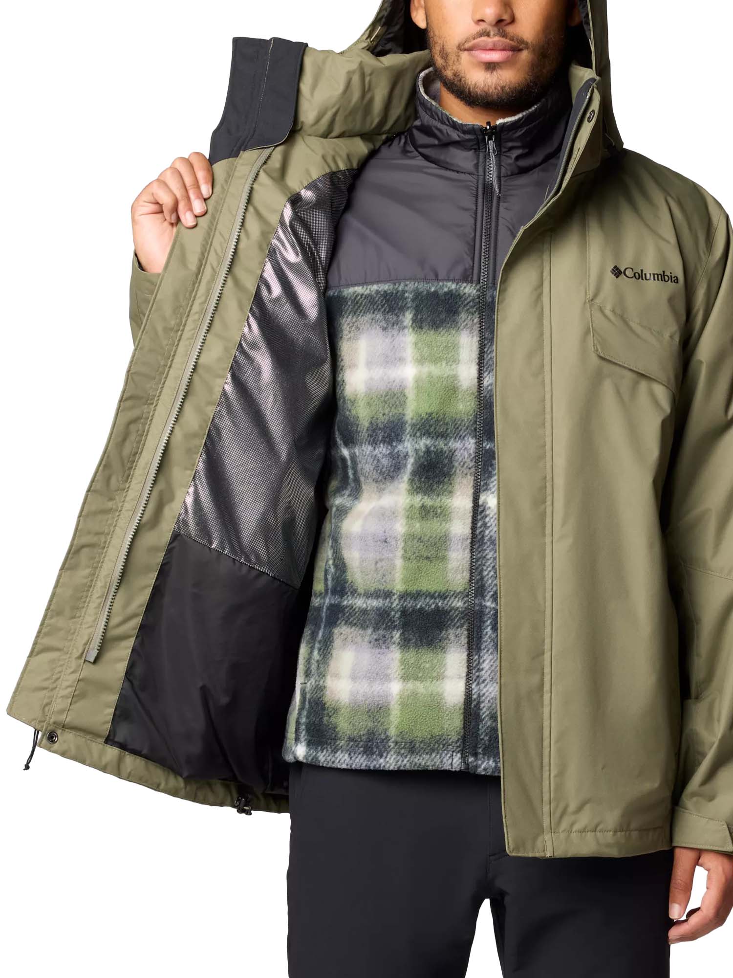 Columbia Giacca impermeabile 3 in 1 Bugaboo™ III da uomo Verde