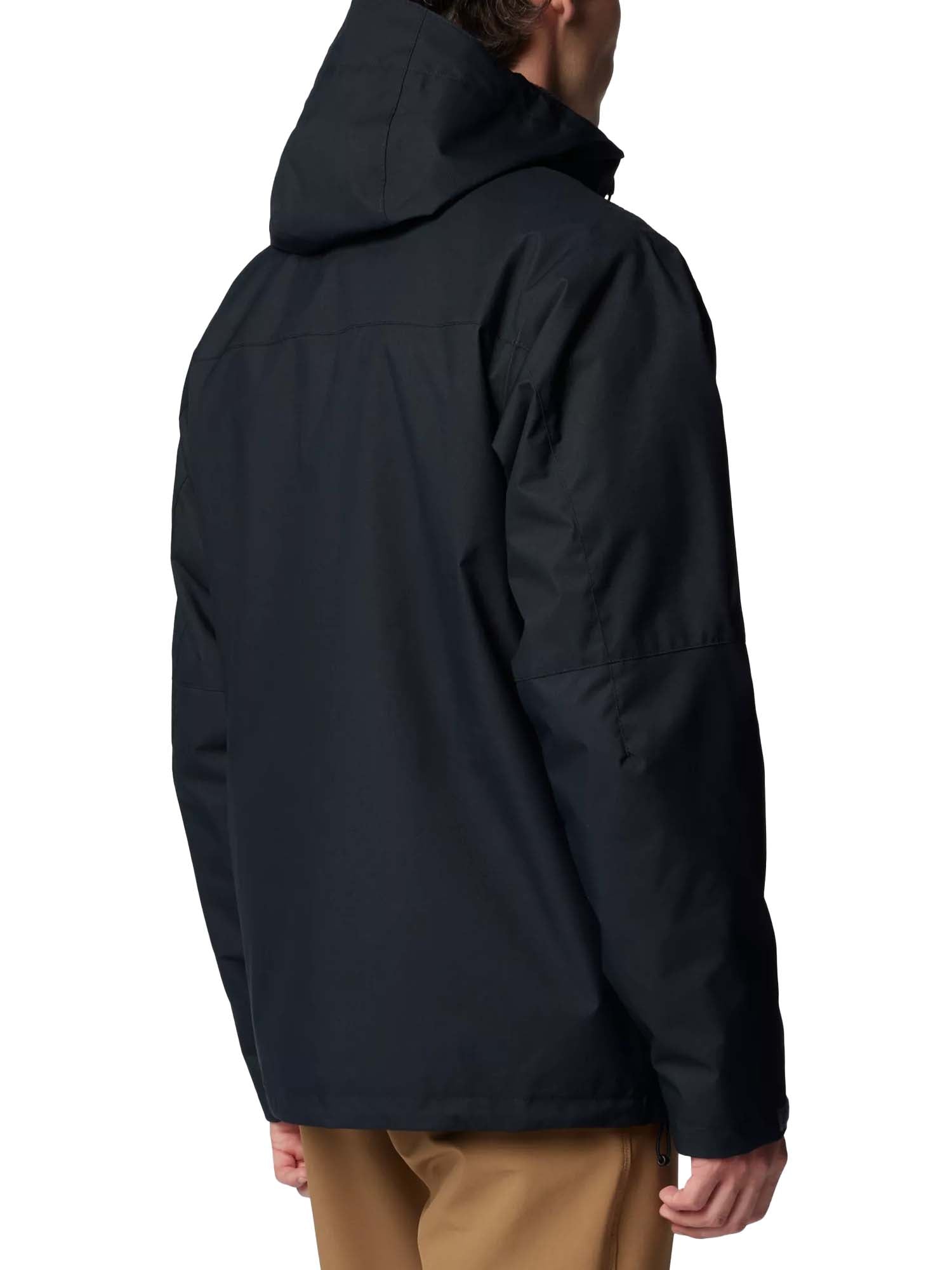 Columbia Giacca impermeabile con cappuccio 3 in 1 Hikebound™ II da uomo Nero