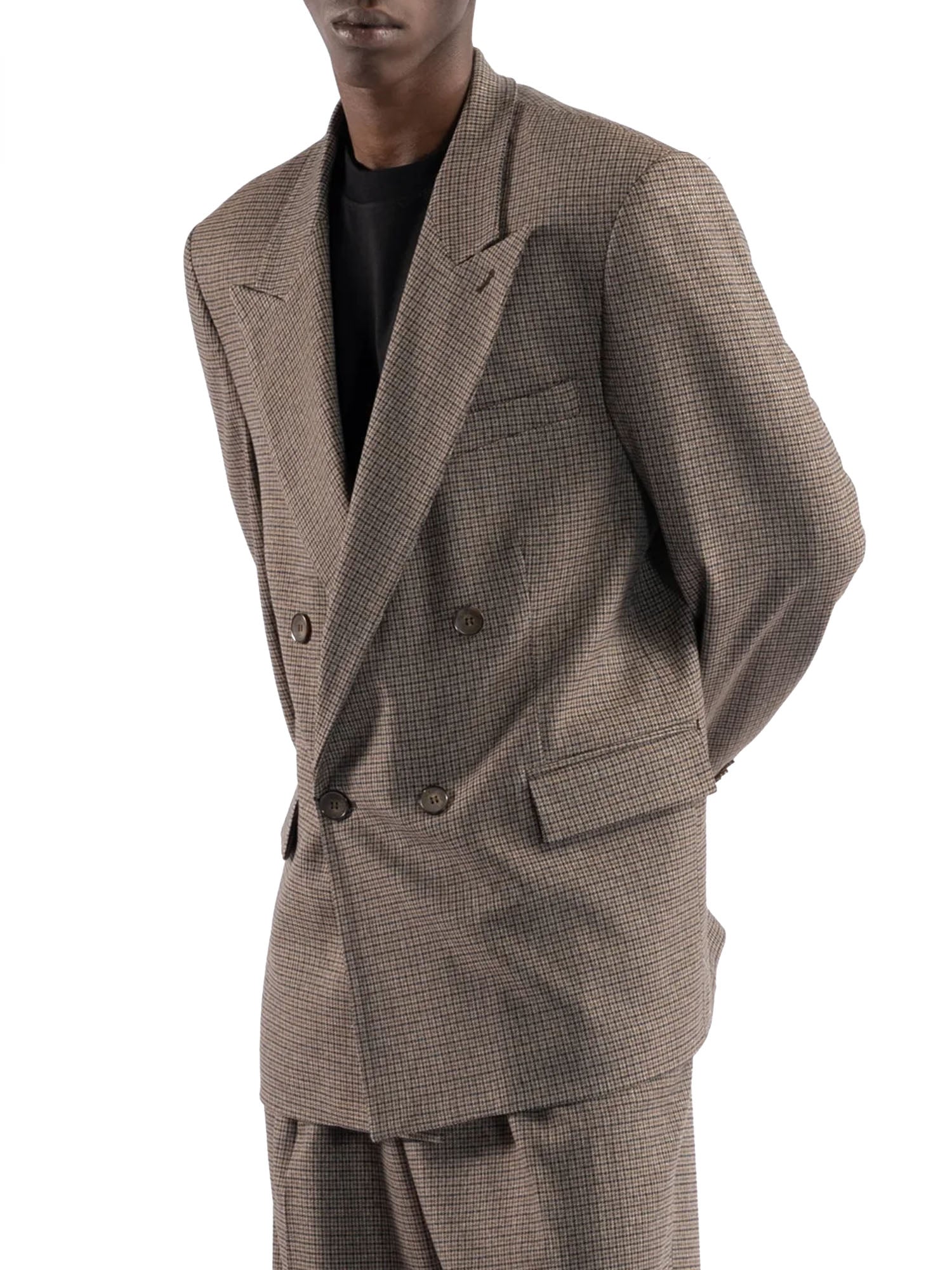 I'm Brian Giacca Doppiopetto Uomo Marrone