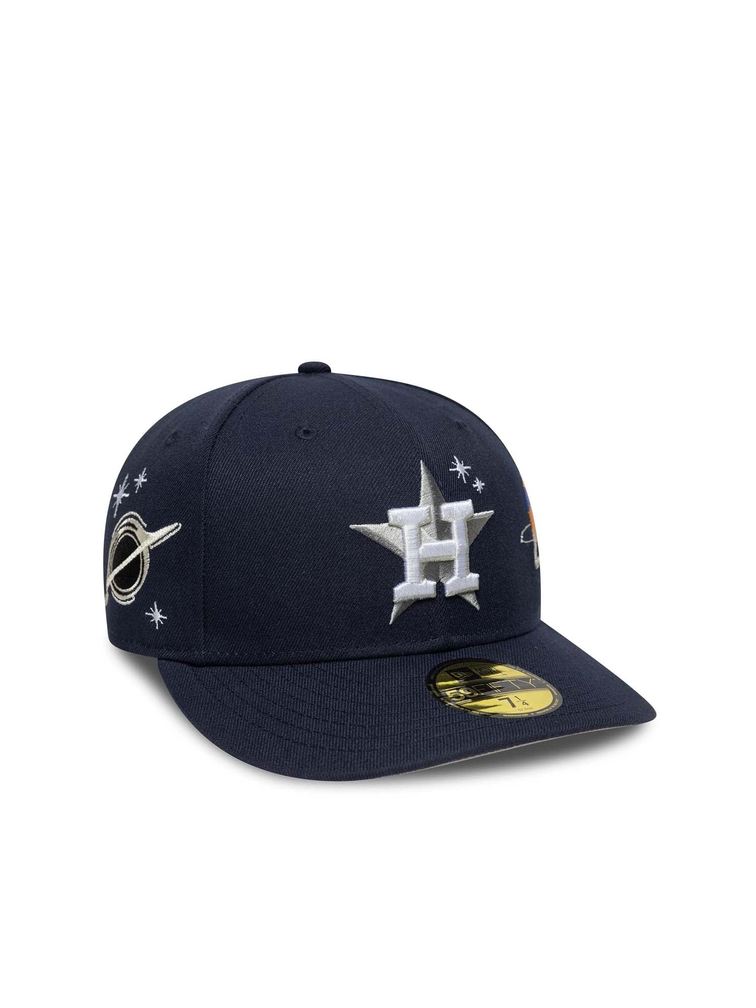 New Era Cappellino 59FIFTY Fitted Houston Astros MLB Planet Icon Blu