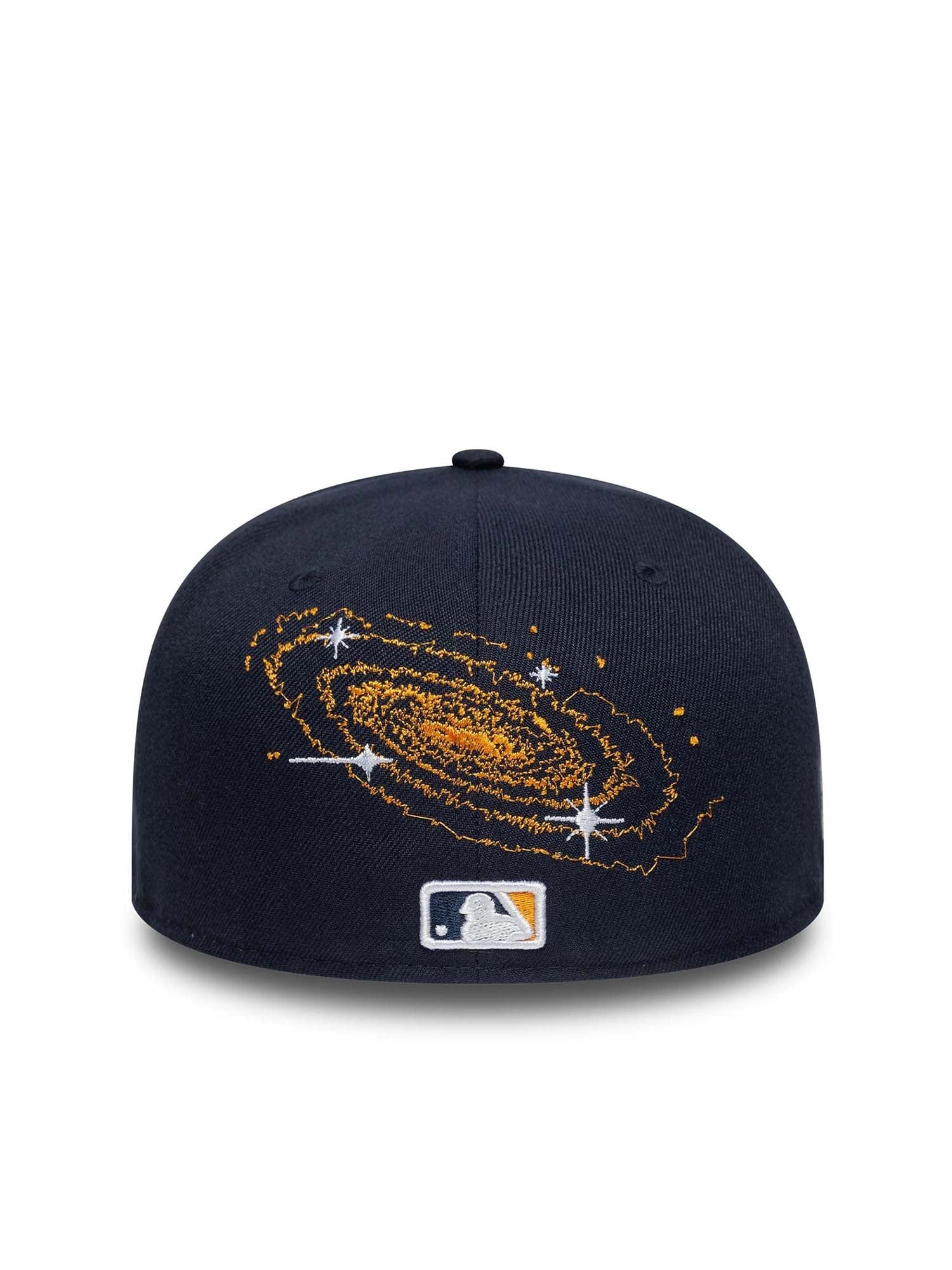 New Era Cappellino 59FIFTY Fitted Houston Astros MLB Planet Icon Blu