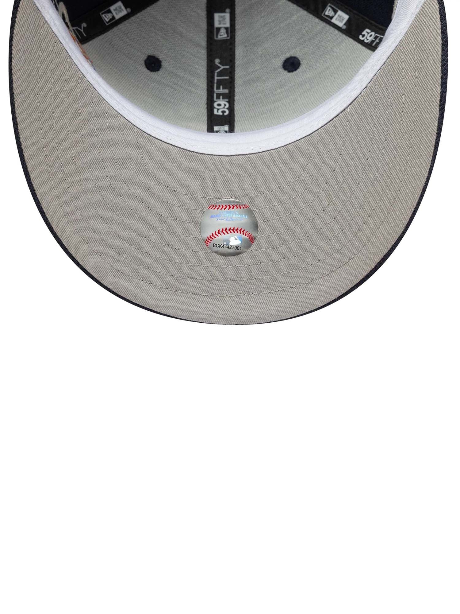 New Era Cappellino 59FIFTY Fitted Houston Astros MLB Planet Icon Blu