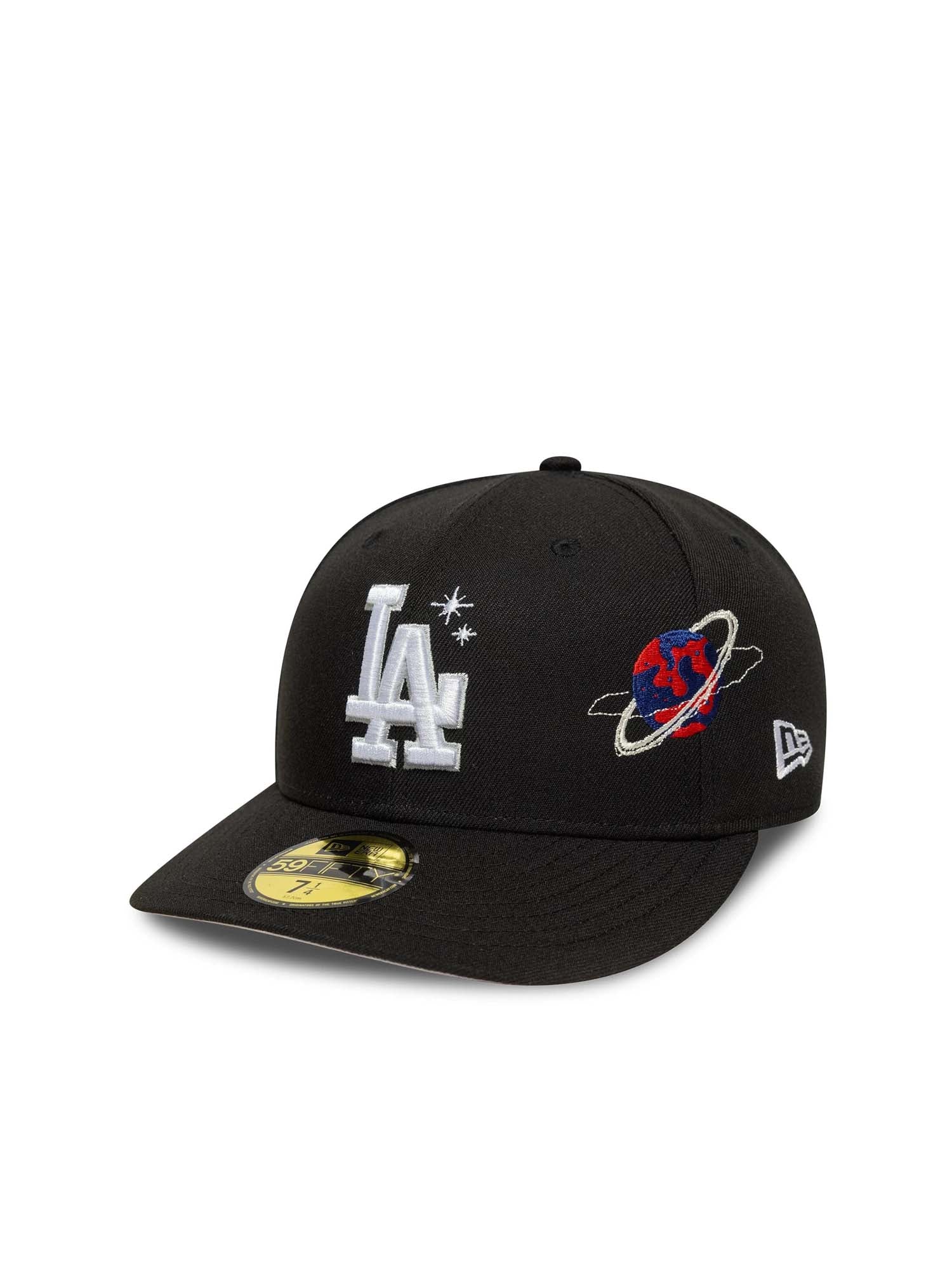 New Era Cappellino 59FIFTY Fitted LA Dodgers MLB Planet Icon Nero