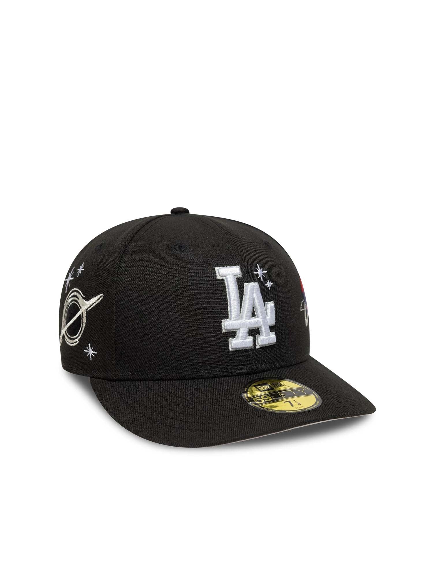 New Era Cappellino 59FIFTY Fitted LA Dodgers MLB Planet Icon Nero