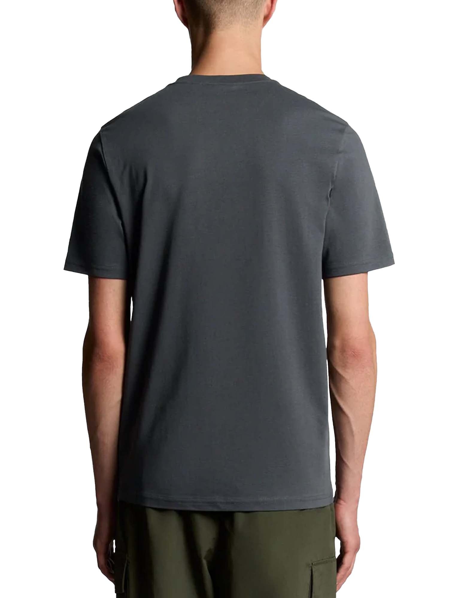 Lyle & Scott Plain T-Shirt Jet Argento