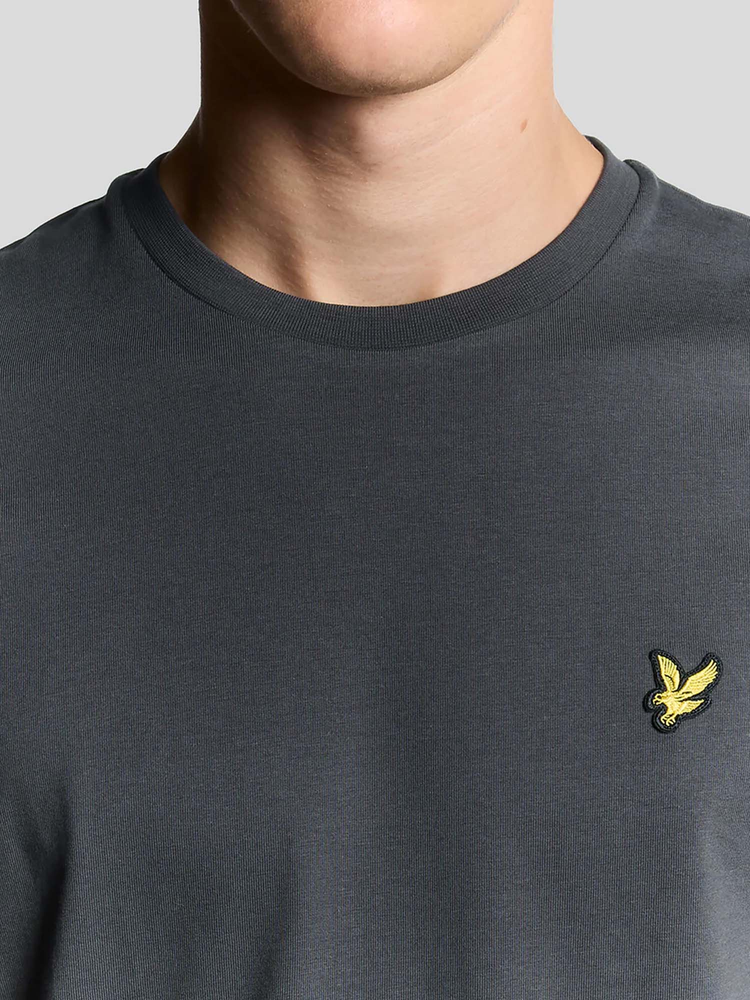 Lyle & Scott Plain T-Shirt Jet Argento