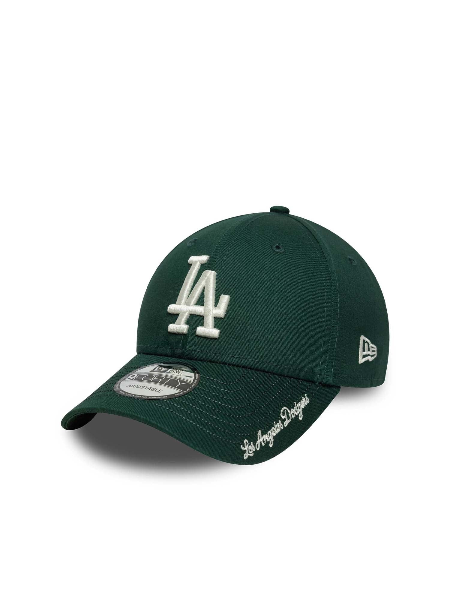 New Era Cappello 9FORTY LA Dodgers MLB Visor Verde