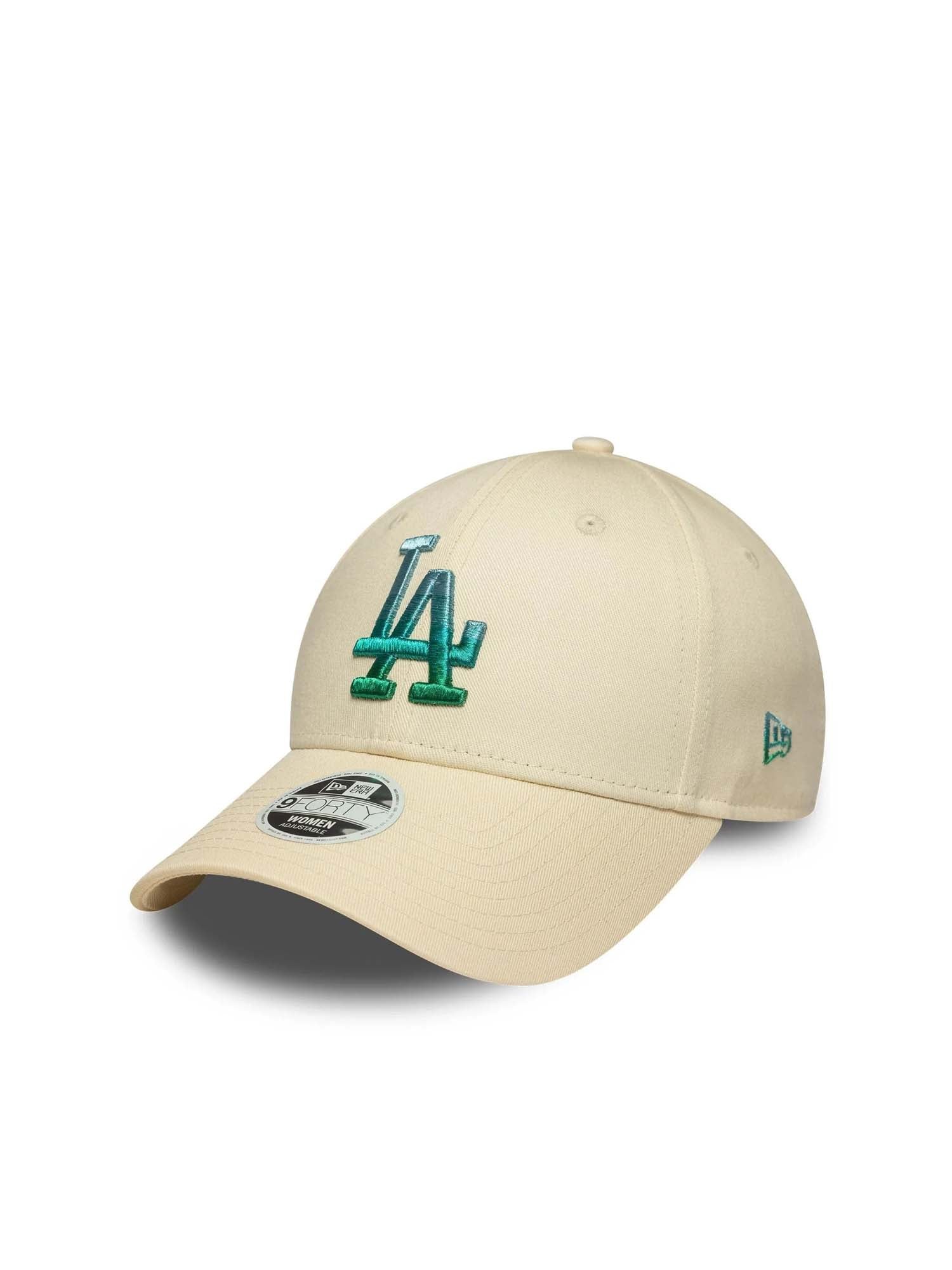 New Era Cappello 9FORTY LA Dodgers MLB Metallic Logo da donna Giallo