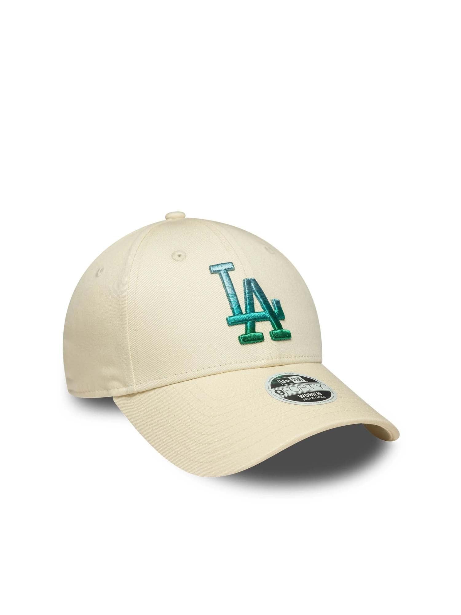 New Era Cappello 9FORTY LA Dodgers MLB Metallic Logo da donna Giallo