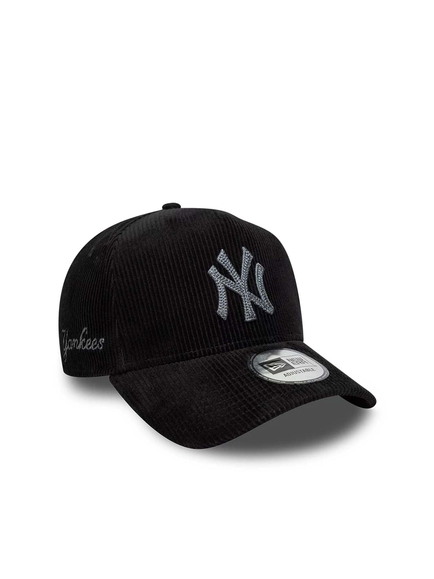 New Era Cappello 9FORTY E-Frame New York Yankees MLB Cord Nero